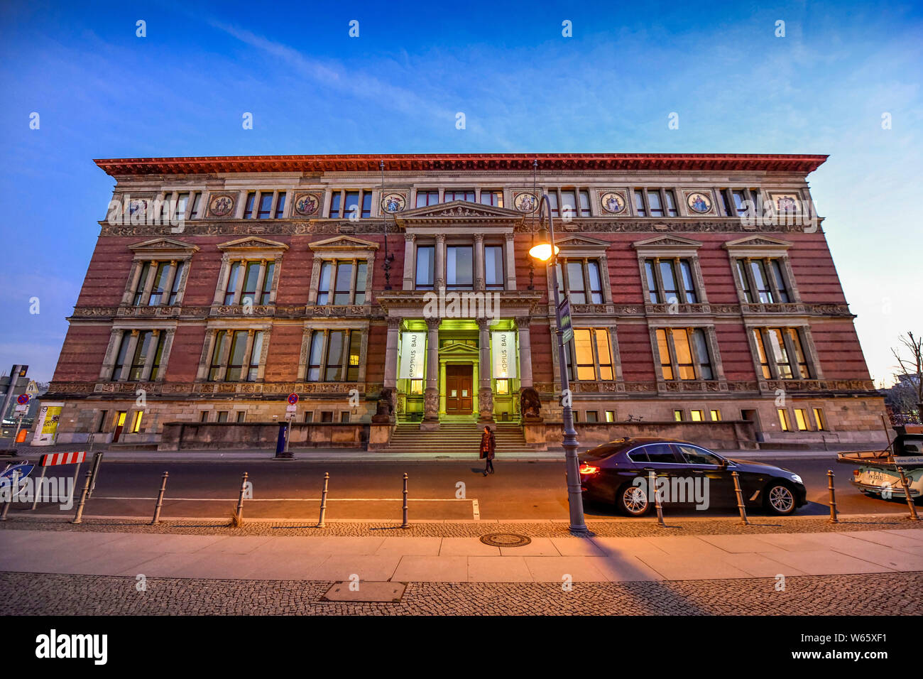 Martin-Gropius-Bau, Niederkirchnerstrasse, Kreuzberg, Berlin, Deutschland Stock Photo