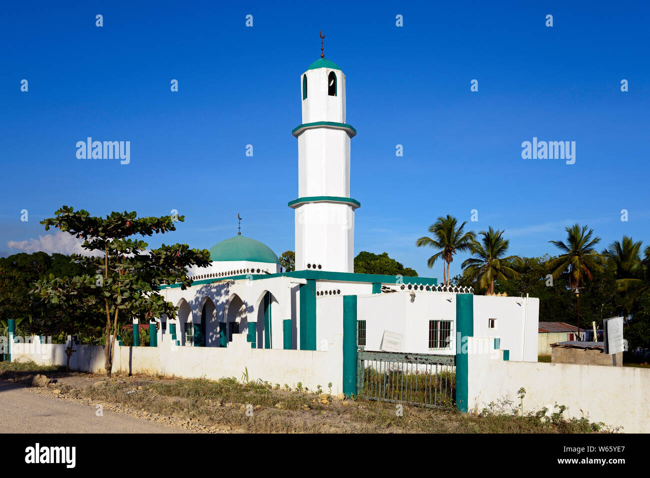Mosque, near La Yeguada, San Pedro de Macoris, Dominican Republic, Carribean, America Stock Photo