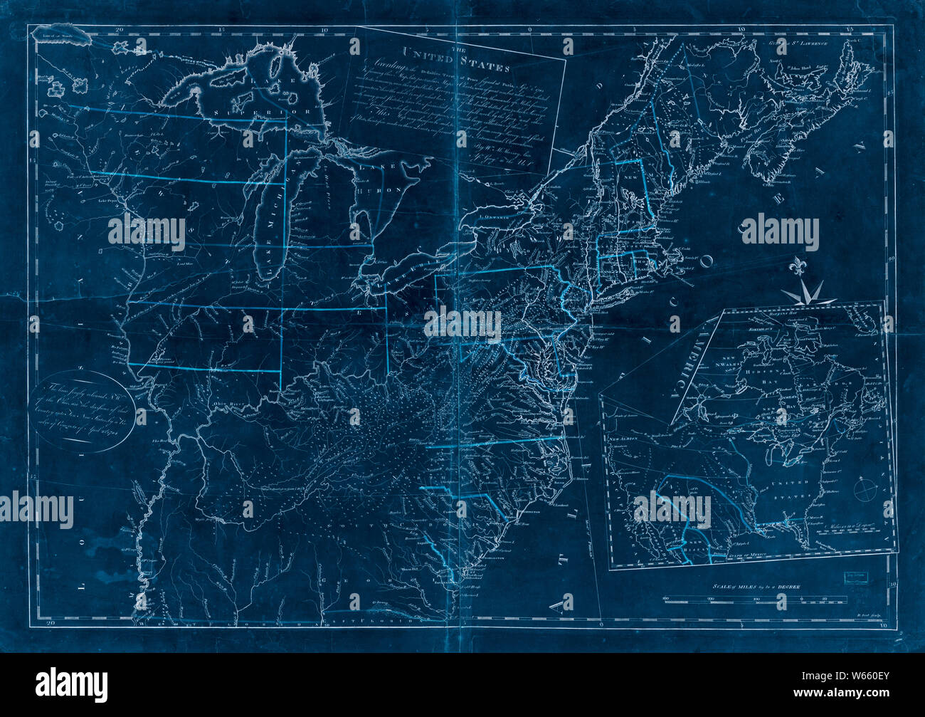 Revolutionary war map 1783 hi res - American Revolutionary War Era Maps 1750 1786 946 The United States According To The Definitive Treaty Of Peace Signed At Paris Sept 3d 1783 Inverted Rebuild And Repair W660EY 
