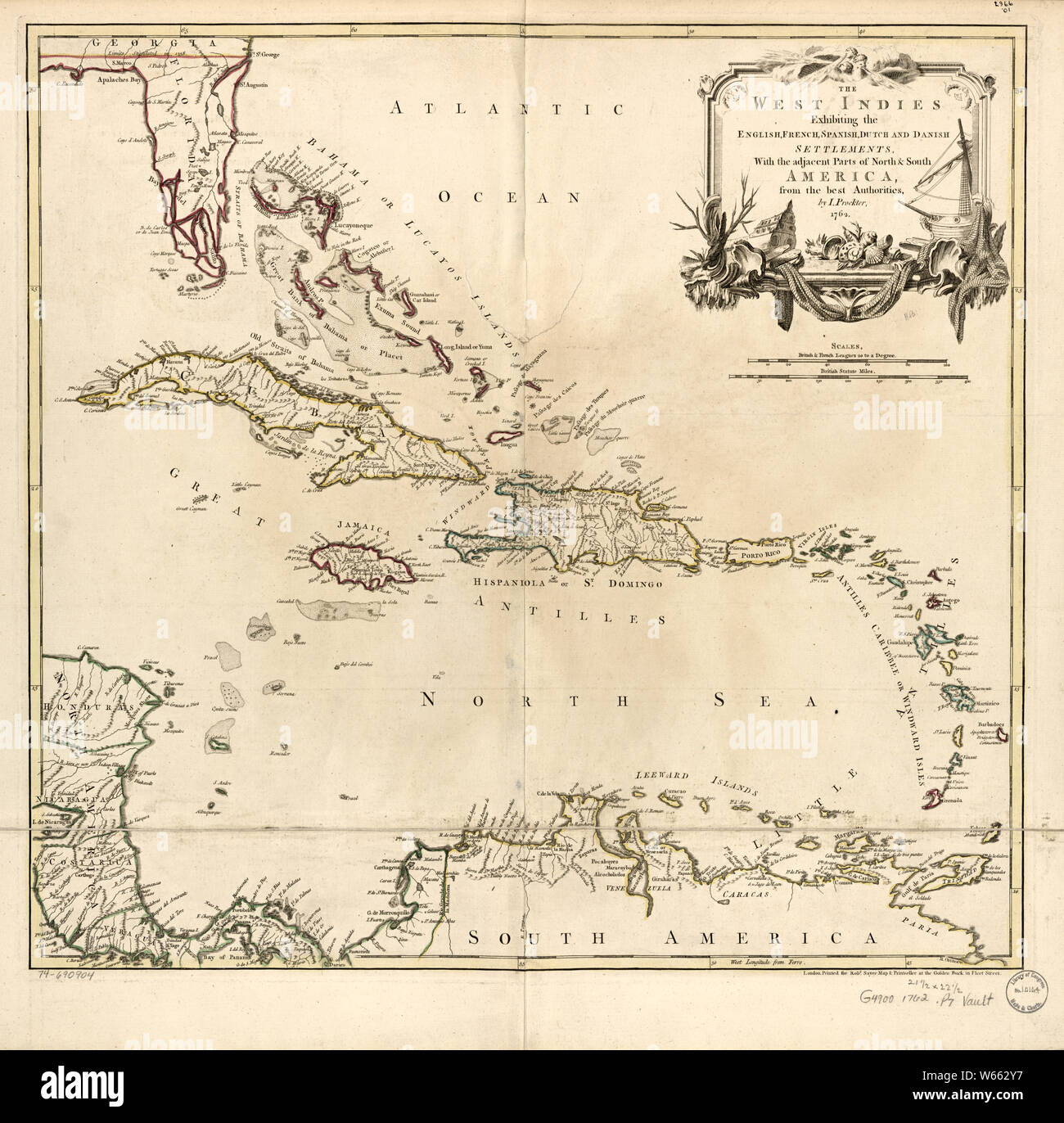 American Revolutionary War Era Maps 1750 1786 956 The West Indies Exhibiting The English French 2603