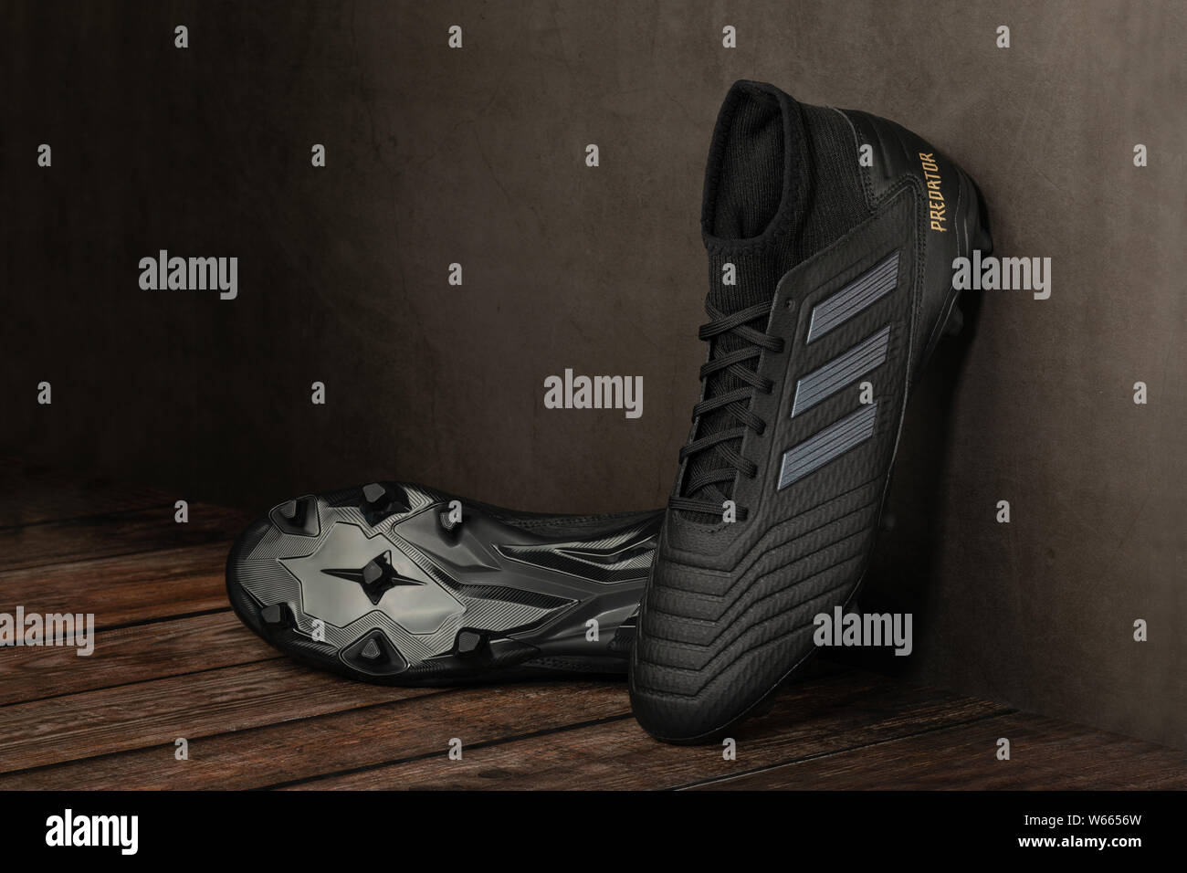 Soccer boots hi-res stock photography and images - Page 2 - Alamy