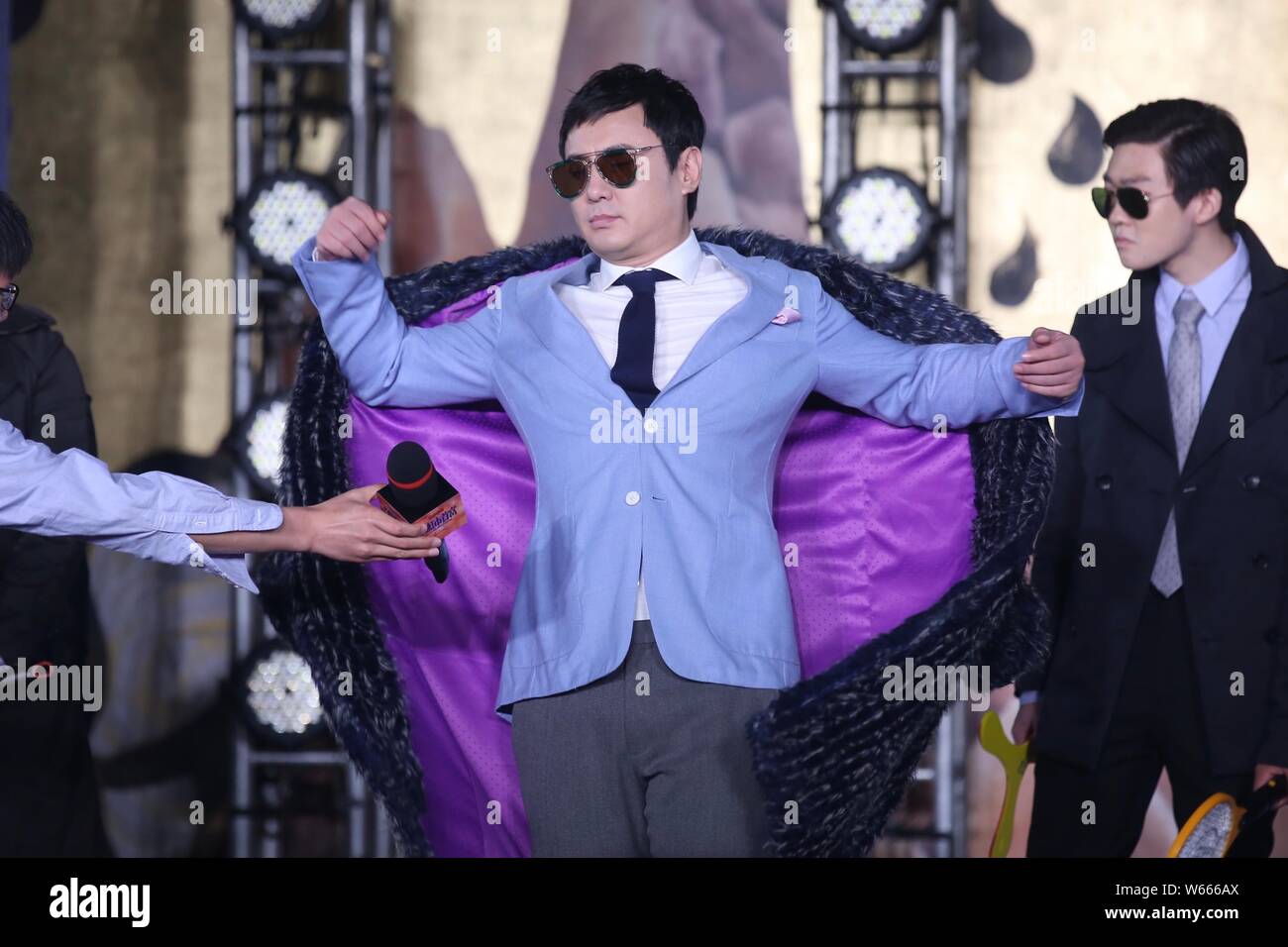 File Chinese Actor Shen Teng Attends A Press Conference For His Comedy Film Hello Mr Billionaire In Beijing China 11 June 2018 By Far The B Stock Photo Alamy