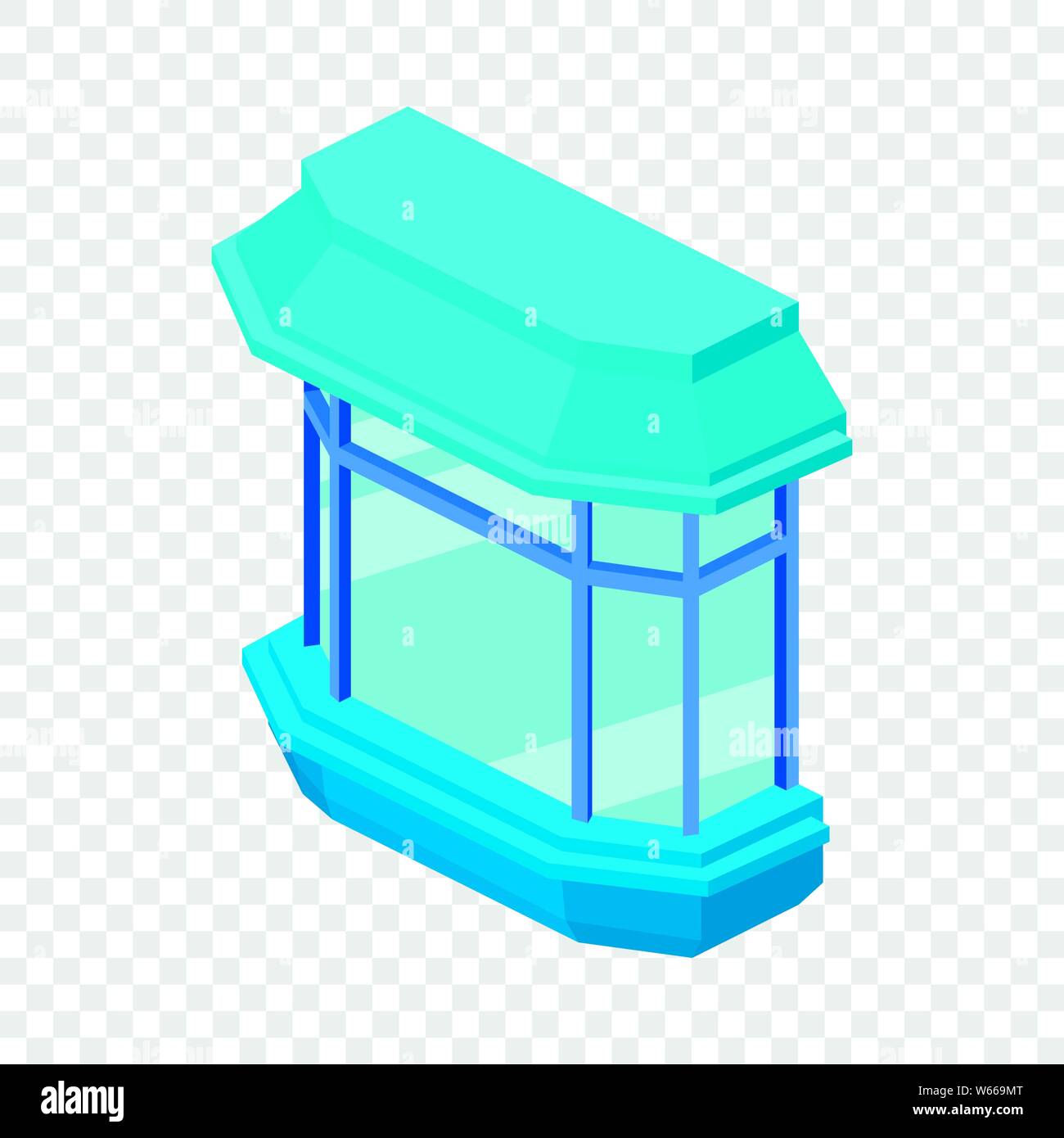 Modern balcony icon, isometric 3d style Stock Vector Image & Art - Alamy