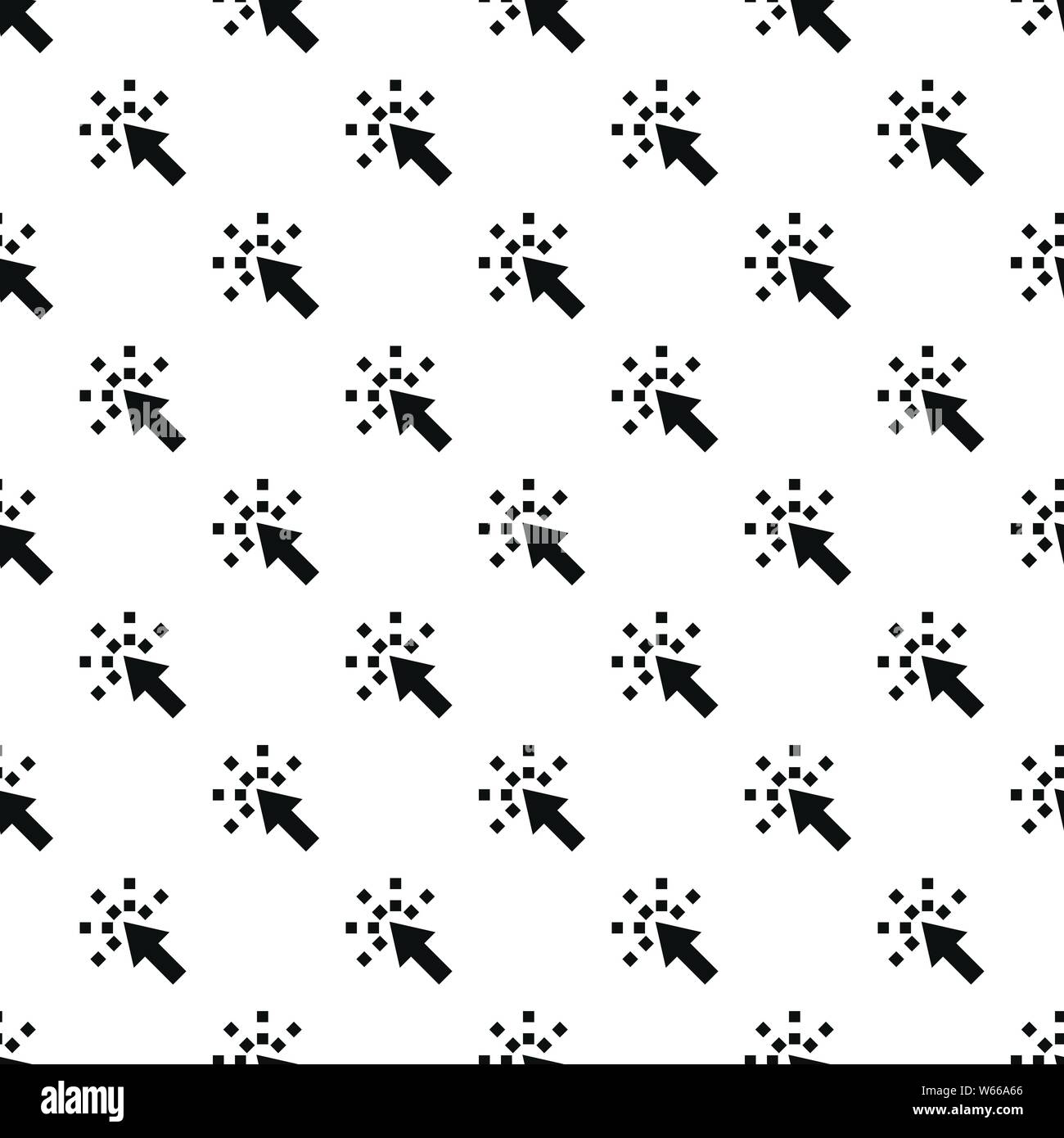 Cursor internet pattern seamless vector repeat geometric for any web ...