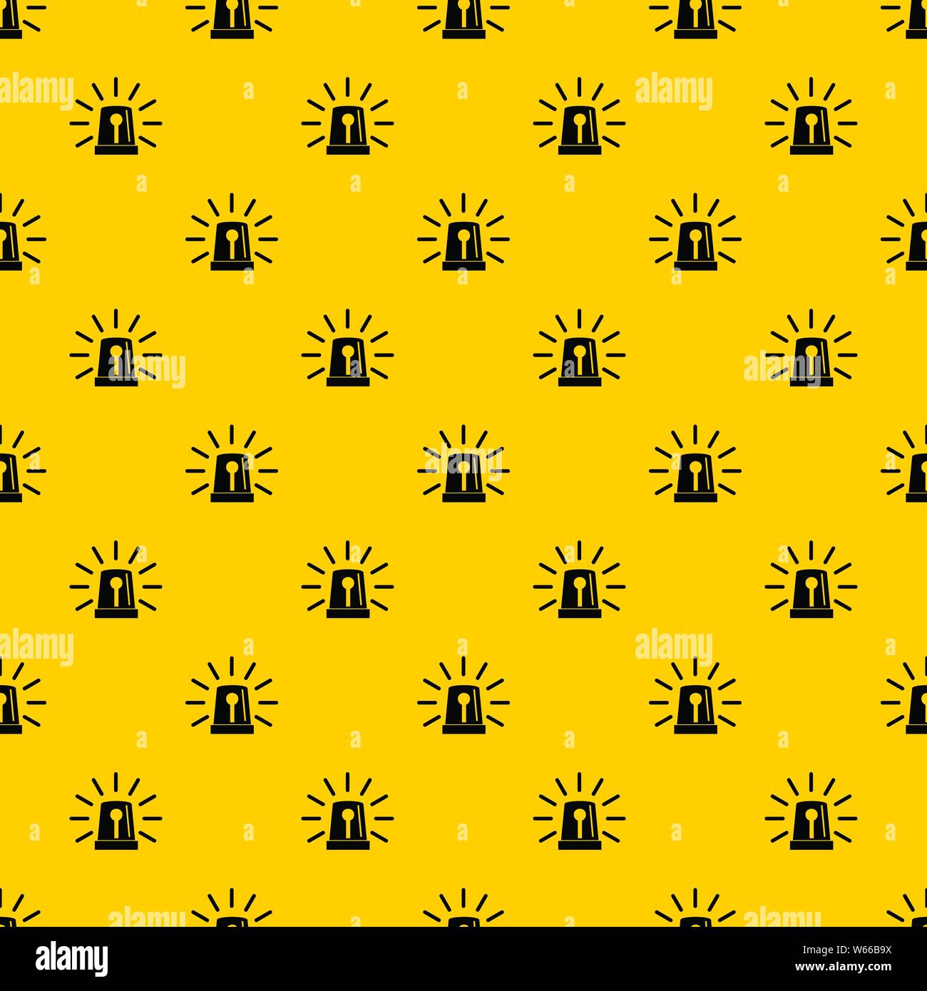 Flashing emergency light pattern vector Stock Vector