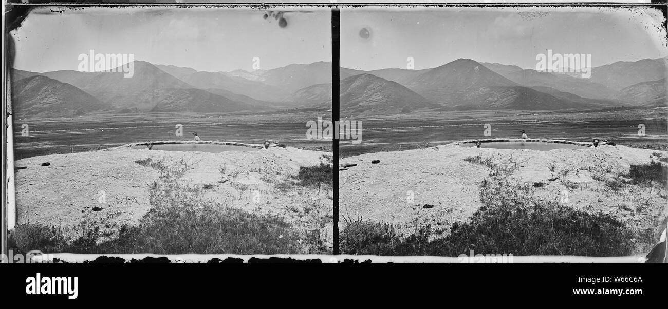 Hot Spring, Provo Valley, Utah Stock Photo Alamy