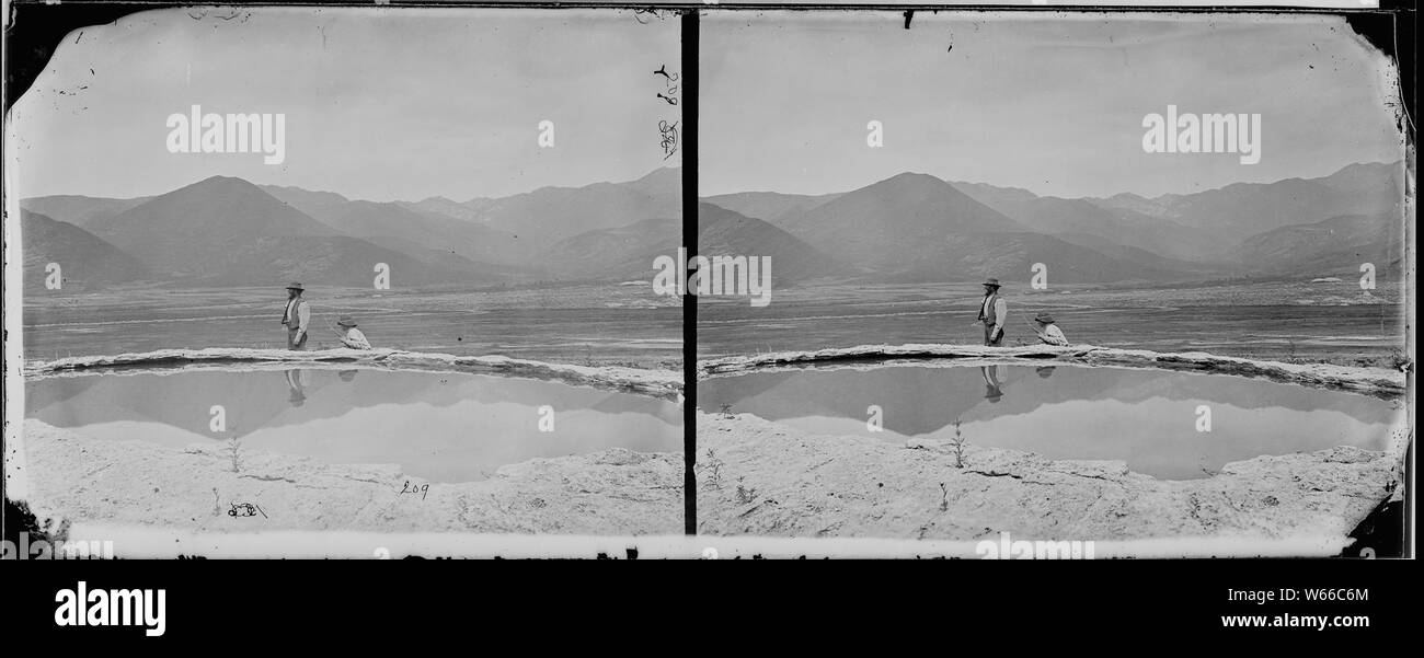 Hot Spring, Provo Valley, Utah Stock Photo Alamy