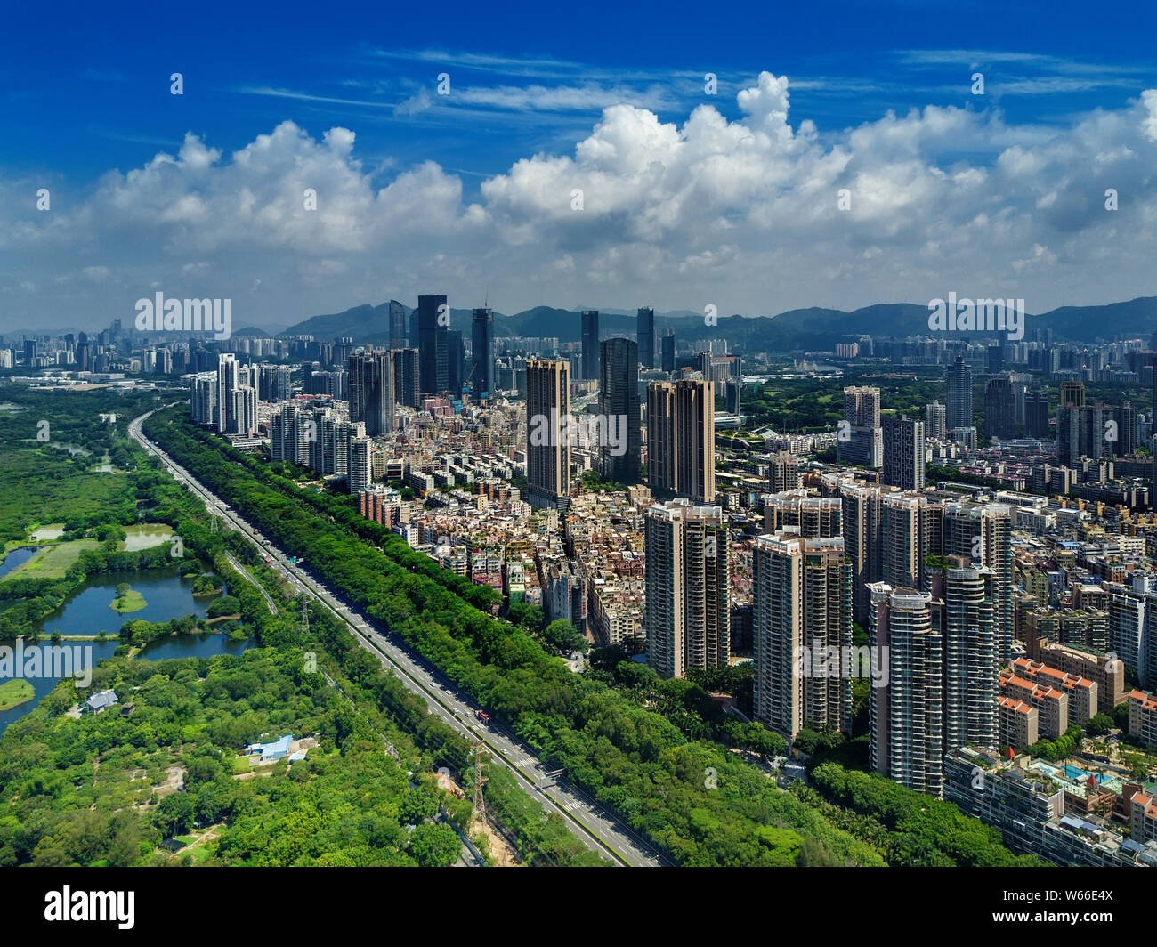 FILEAn aerial view of old residential houses in Xiasha village
