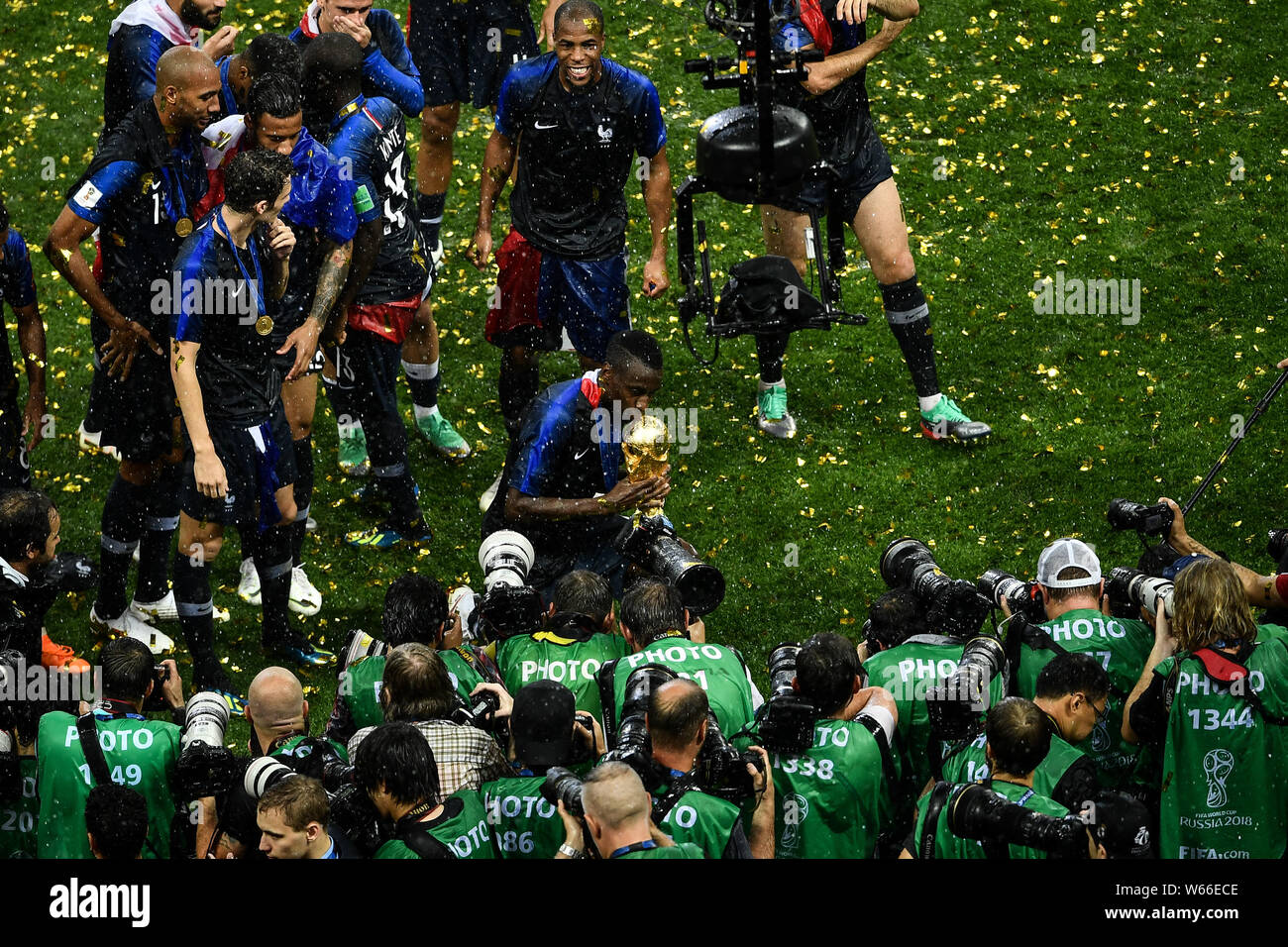 France world cup trophy 2018 hi-res stock photography and images - Alamy