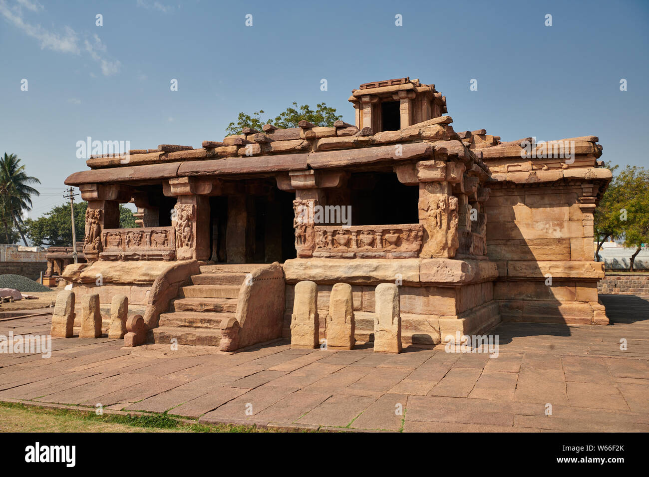 Lad Khan Temple, Aihole, Karnataka, Indien |Lad Khan Temple, Aihole, Karnataka, India| Stock Photo