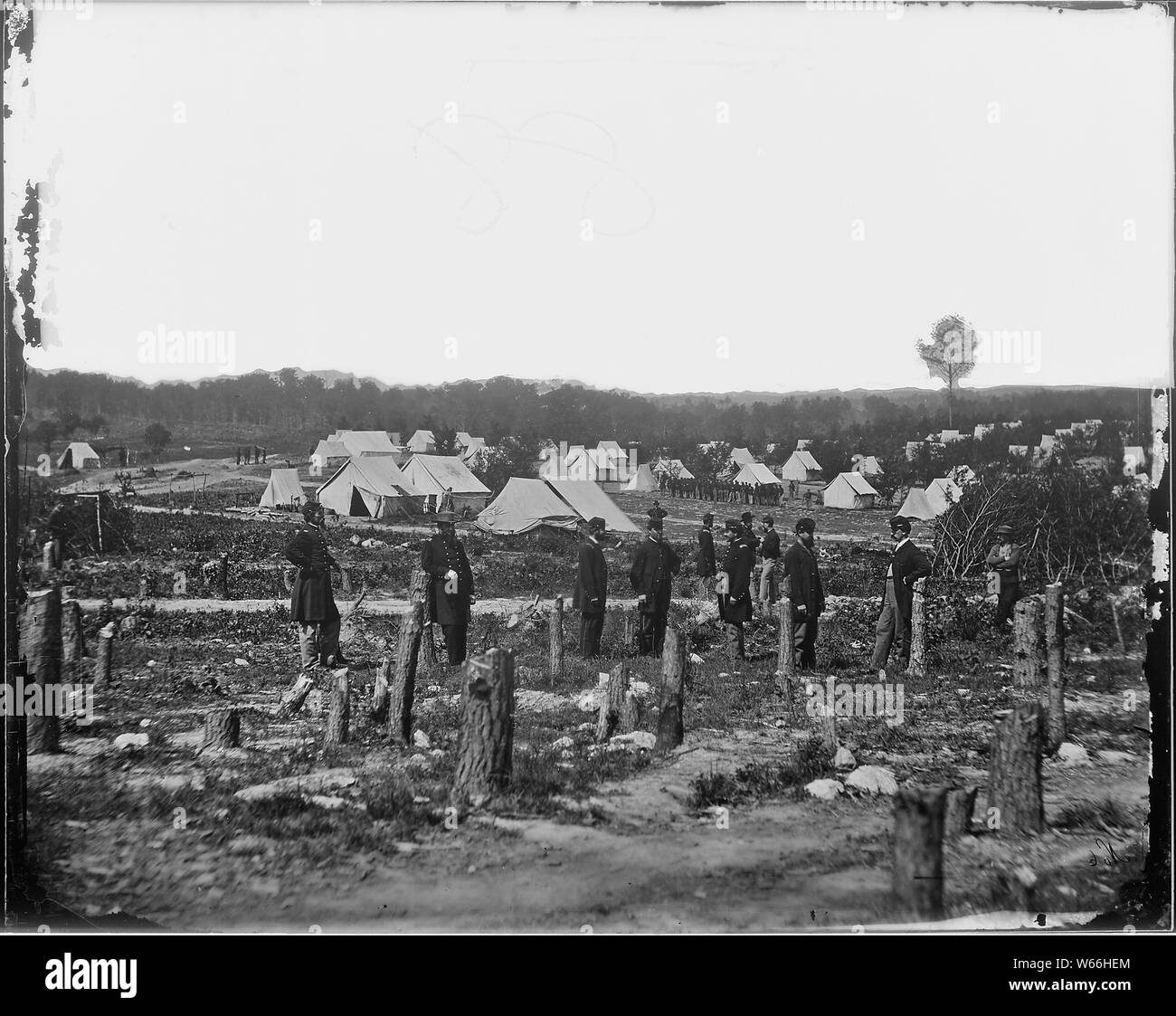 Infantry camp Black and White Stock Photos & Images - Alamy