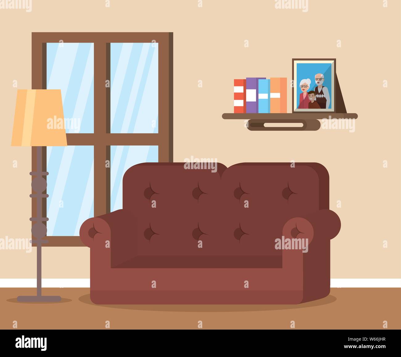 living room flat image design Stock Vector Image & Art - Alamy