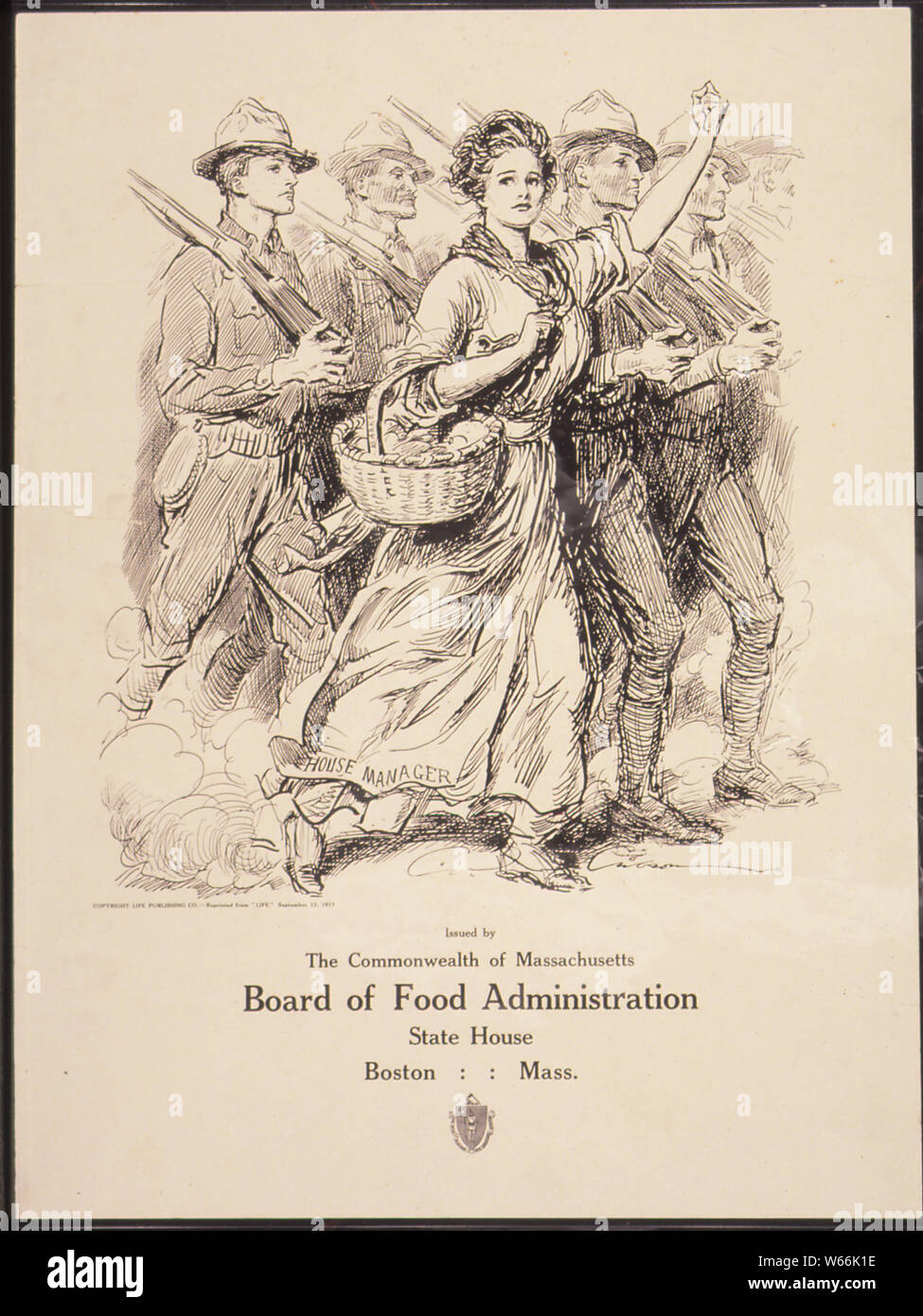 Issued by the commonwealth of massachusetts board of food