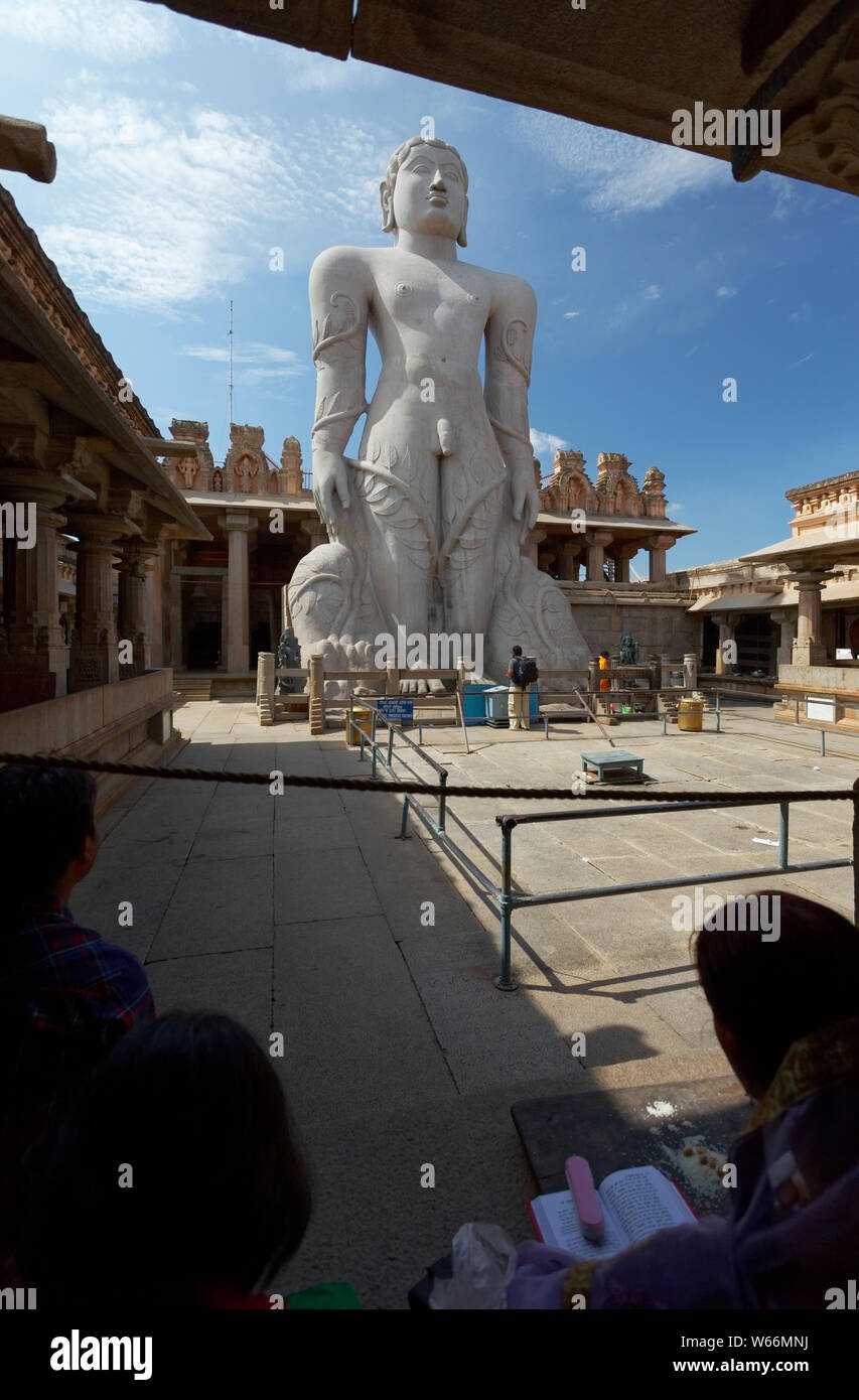 Gomateshwara Bahubali Shravanbelgola, Karnataka, India Stock Photo Alamy