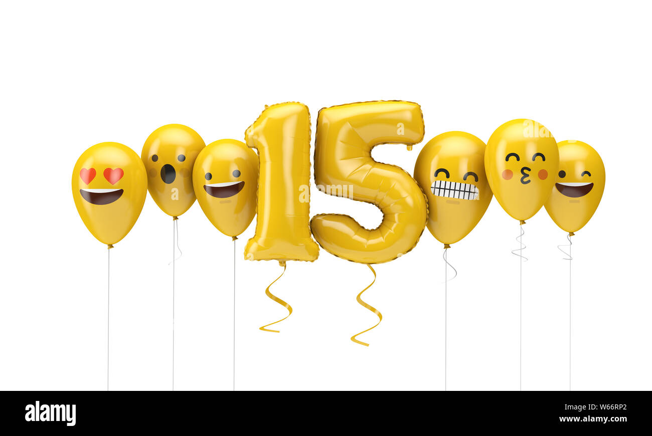 Happy 15th Birthday Yellow Greeting Background 3d Rendering Stock Photo Alamy Happy 15th Birthday Yellow Greeting Background 3d Rendering Stock Photo Alamy