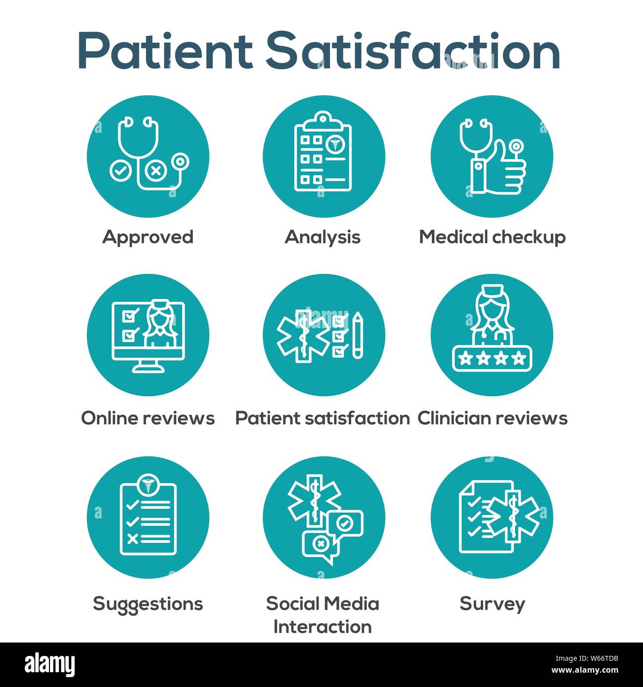 Testimonial doctor Stock Vector Images - Alamy