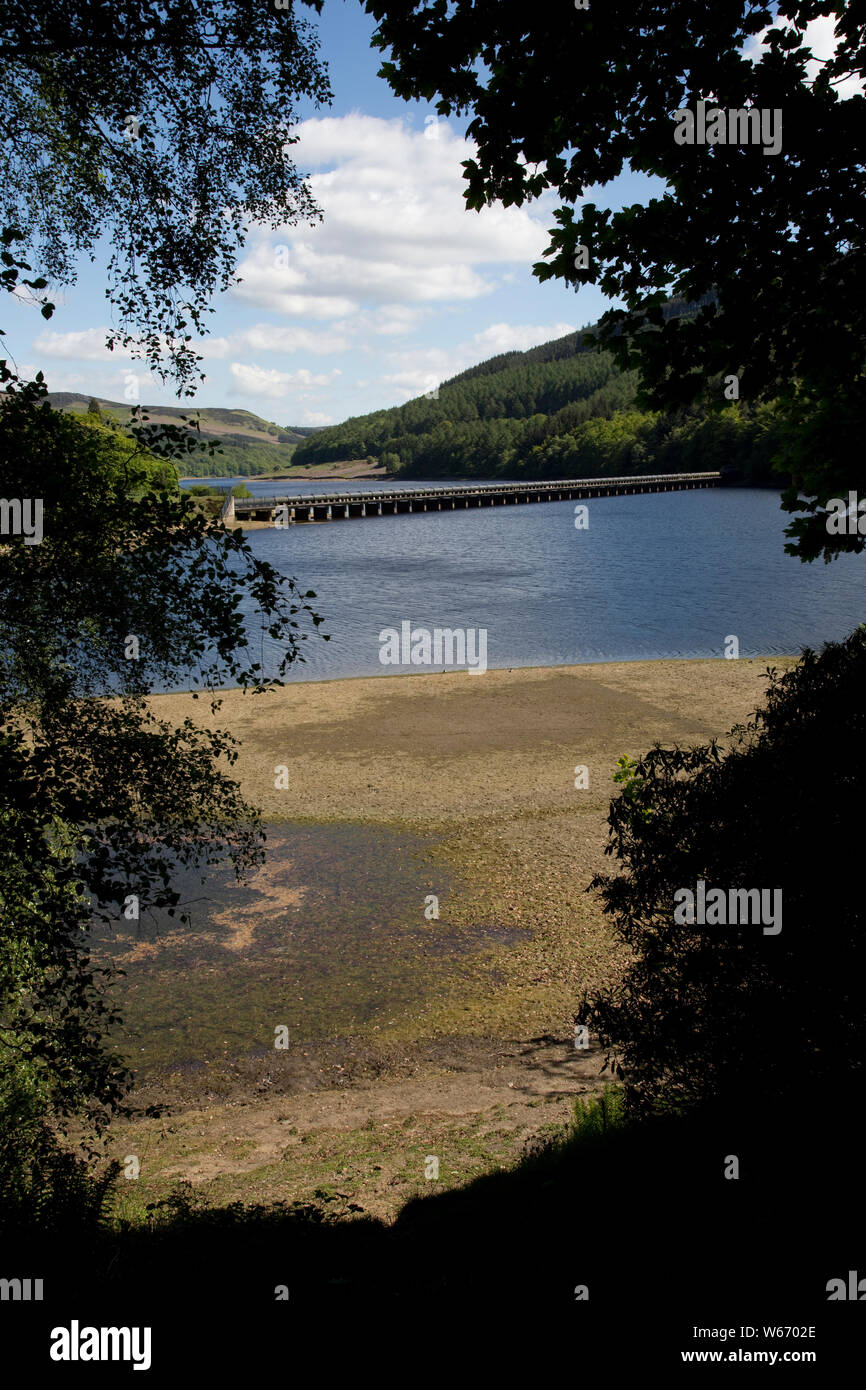 Ladybower Reservoir, the largest (holding 6300 million gallons) of
