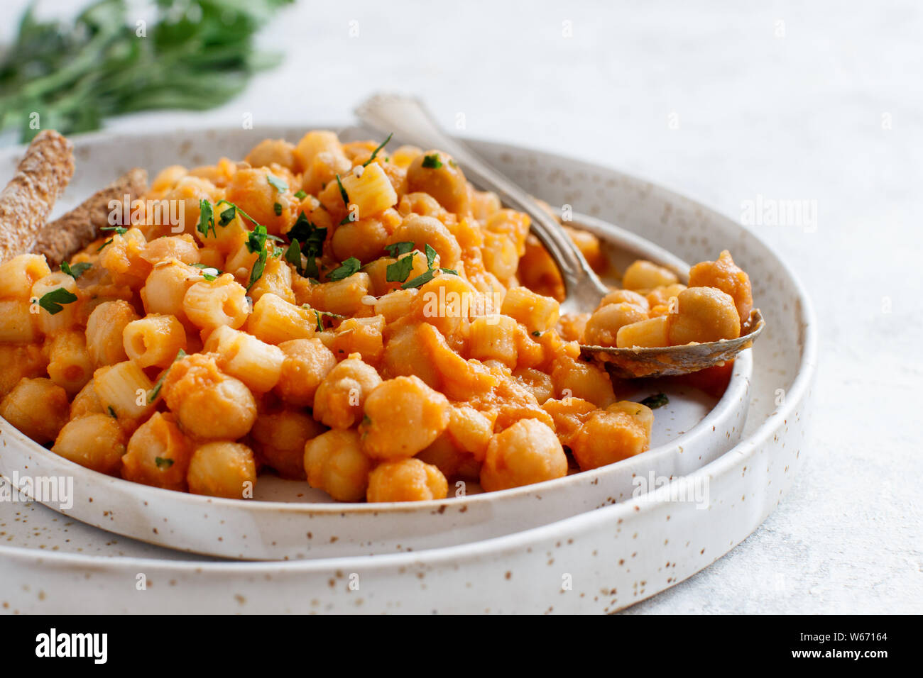 Authentic italian vegetarian pasta hi-res stock photography and images ...