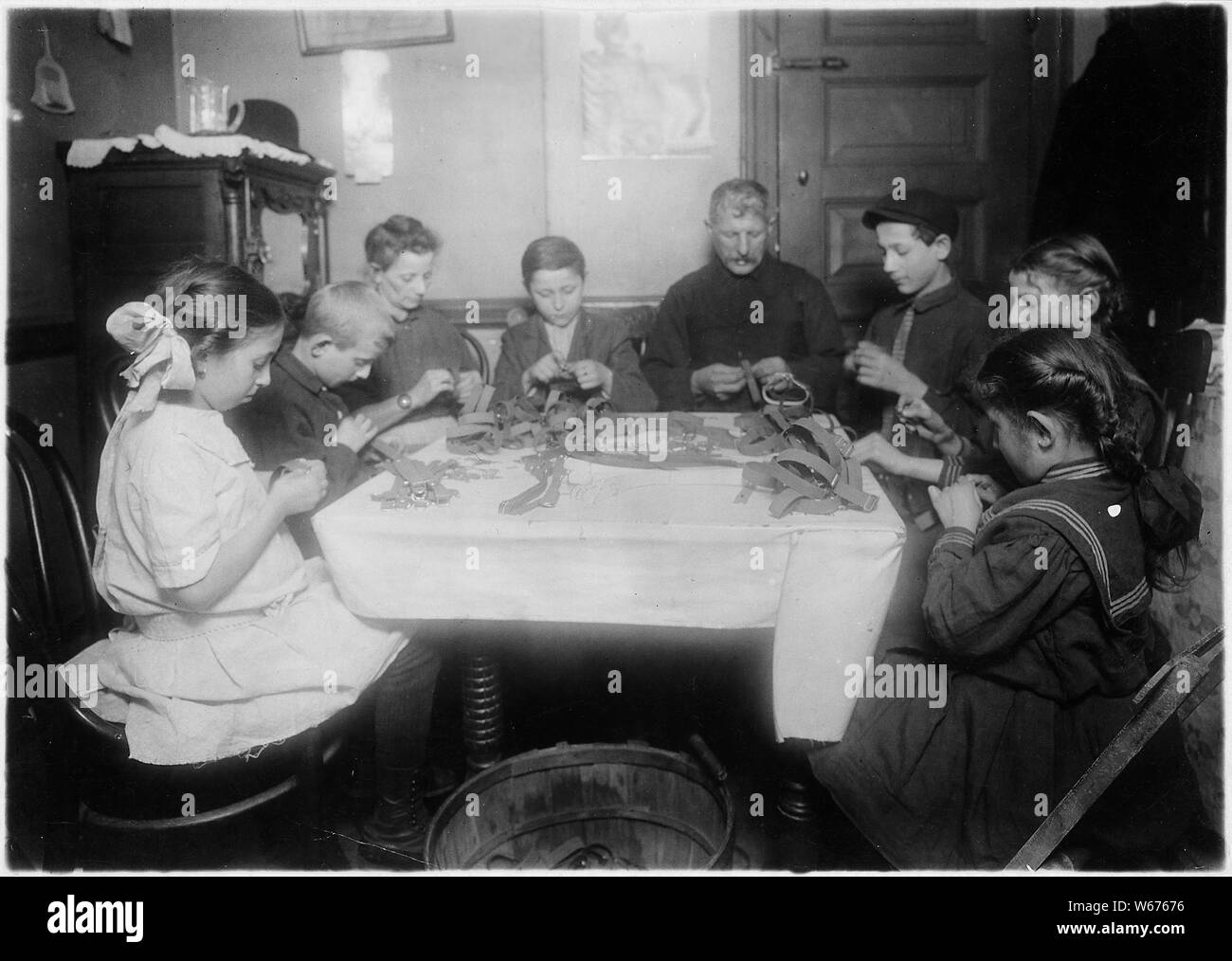 Making Garters A Jewish Family And Neighbors Working Until Late At Night This Happens Several Nights In The Week When There Is Plenty Of Work The Youngest Work Until 9 P M The Making Garters A Jewish Family And Neighbors Working Until Late At Night This Happens Several Nights In The Week When There Is Plenty Of Work The Youngest Work Until 9 P M The