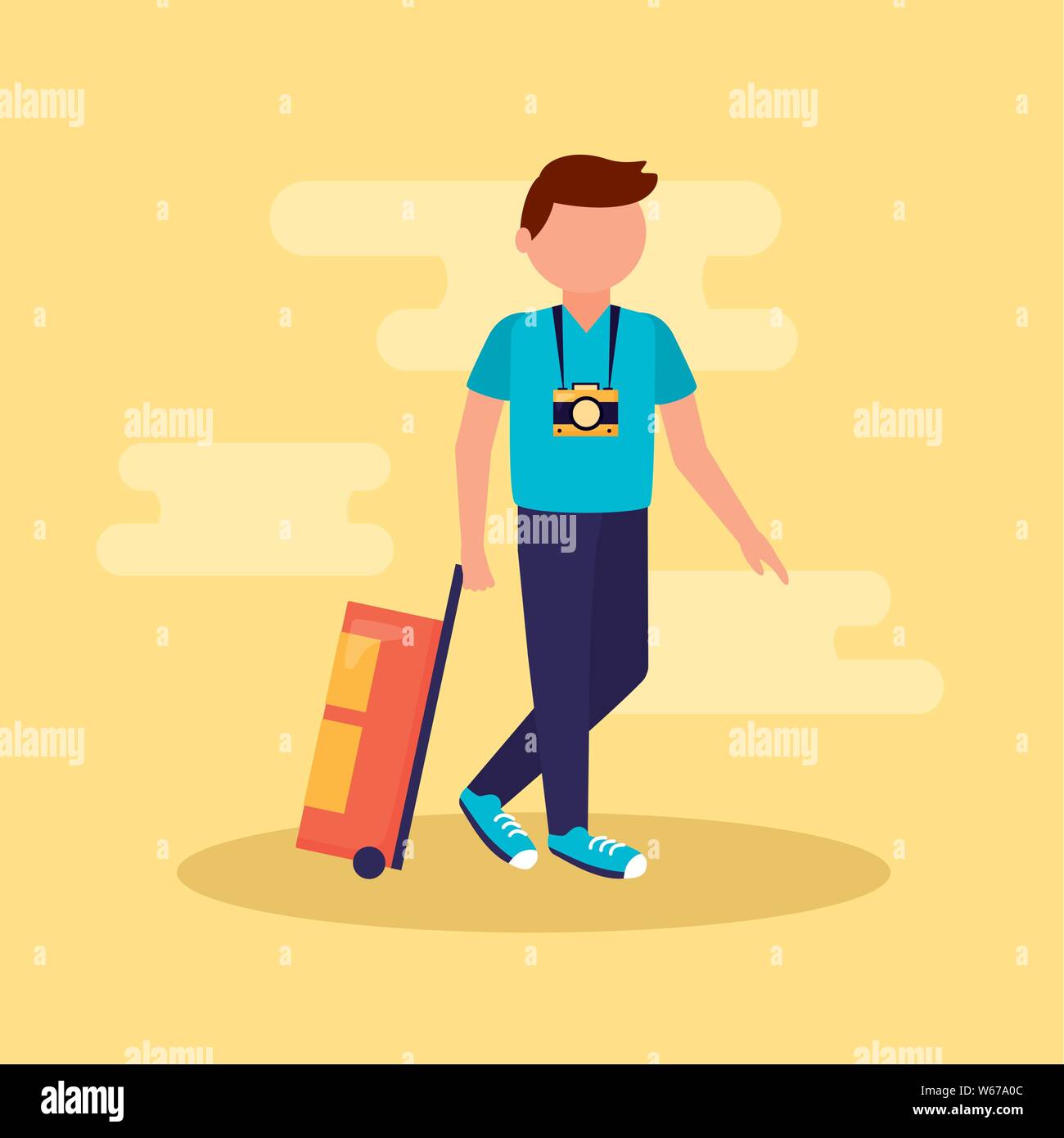 people and travel flat design Stock Vector Image & Art - Alamy