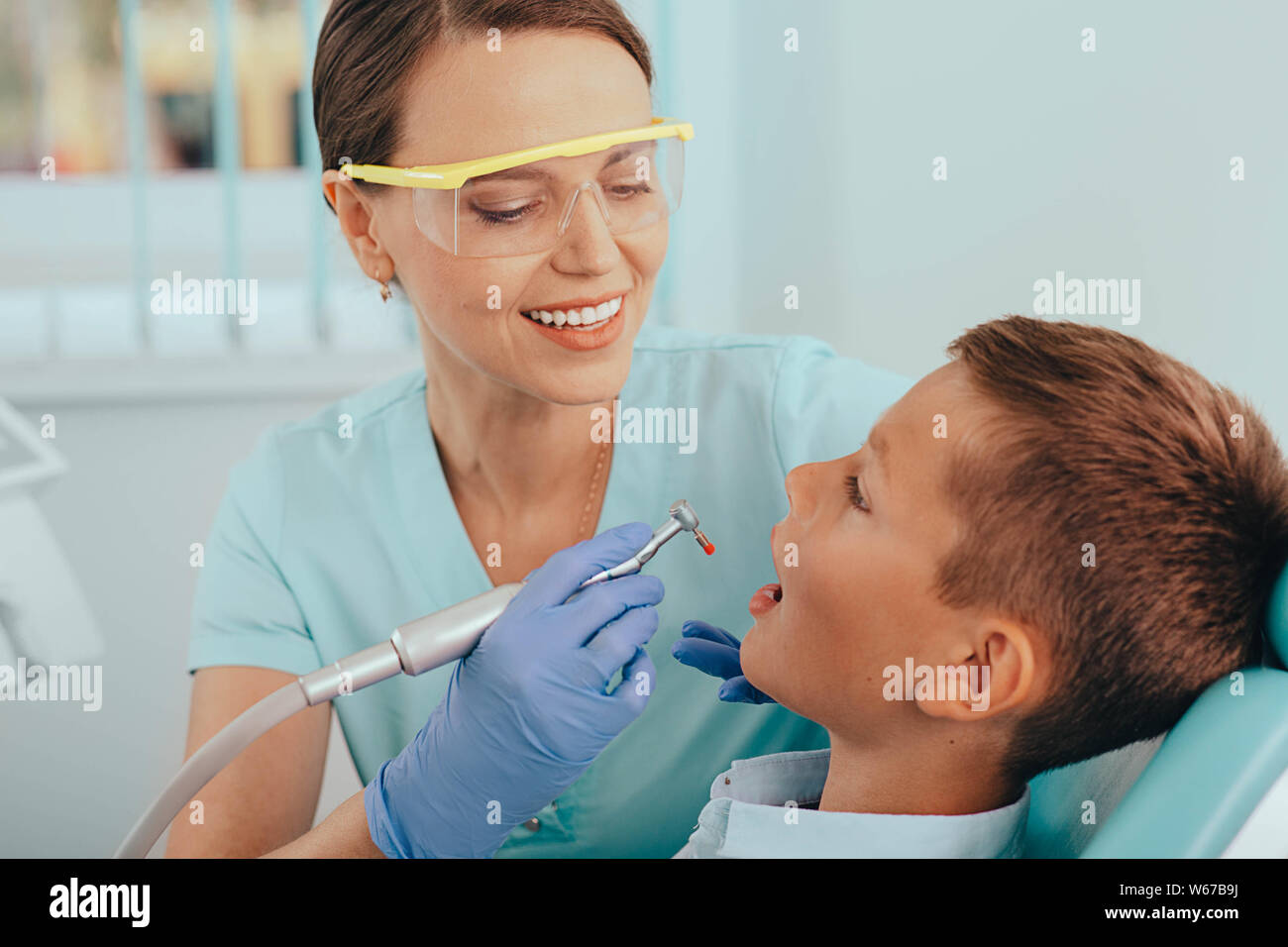 Portrait of a dentist smiling hires stock photography and images Alamy