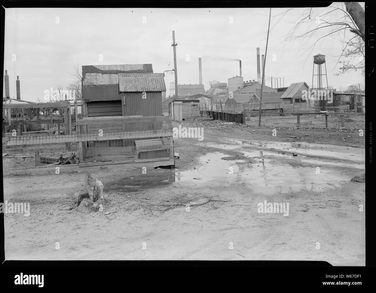 Millville, New Jersey Scenes. A view of Whitall Tatum Company houses