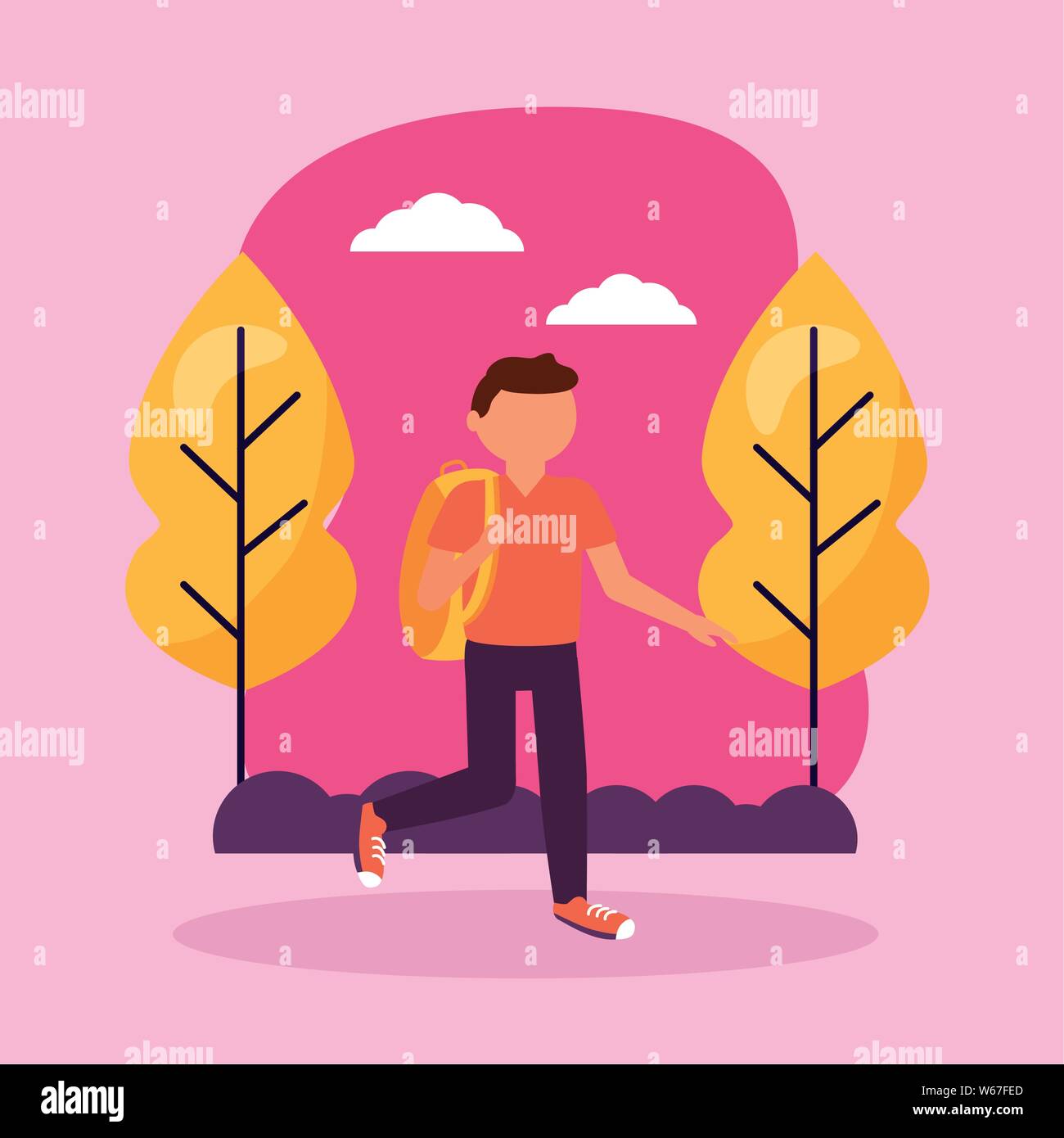 people and travel flat design Stock Vector Image & Art - Alamy