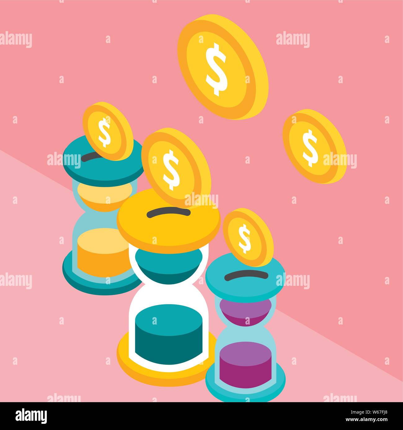 Money and financial icon set design Stock Vector Image & Art - Alamy