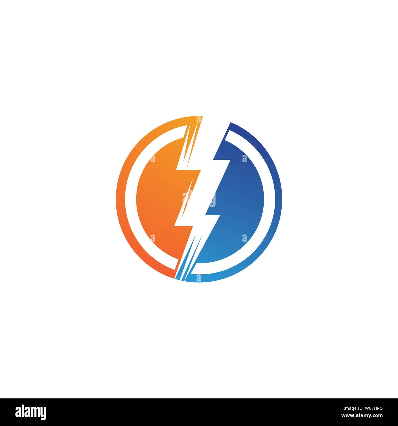 Lightning bolt flash thunderbolt icons vectors Stock Vector Image & Art Alamy