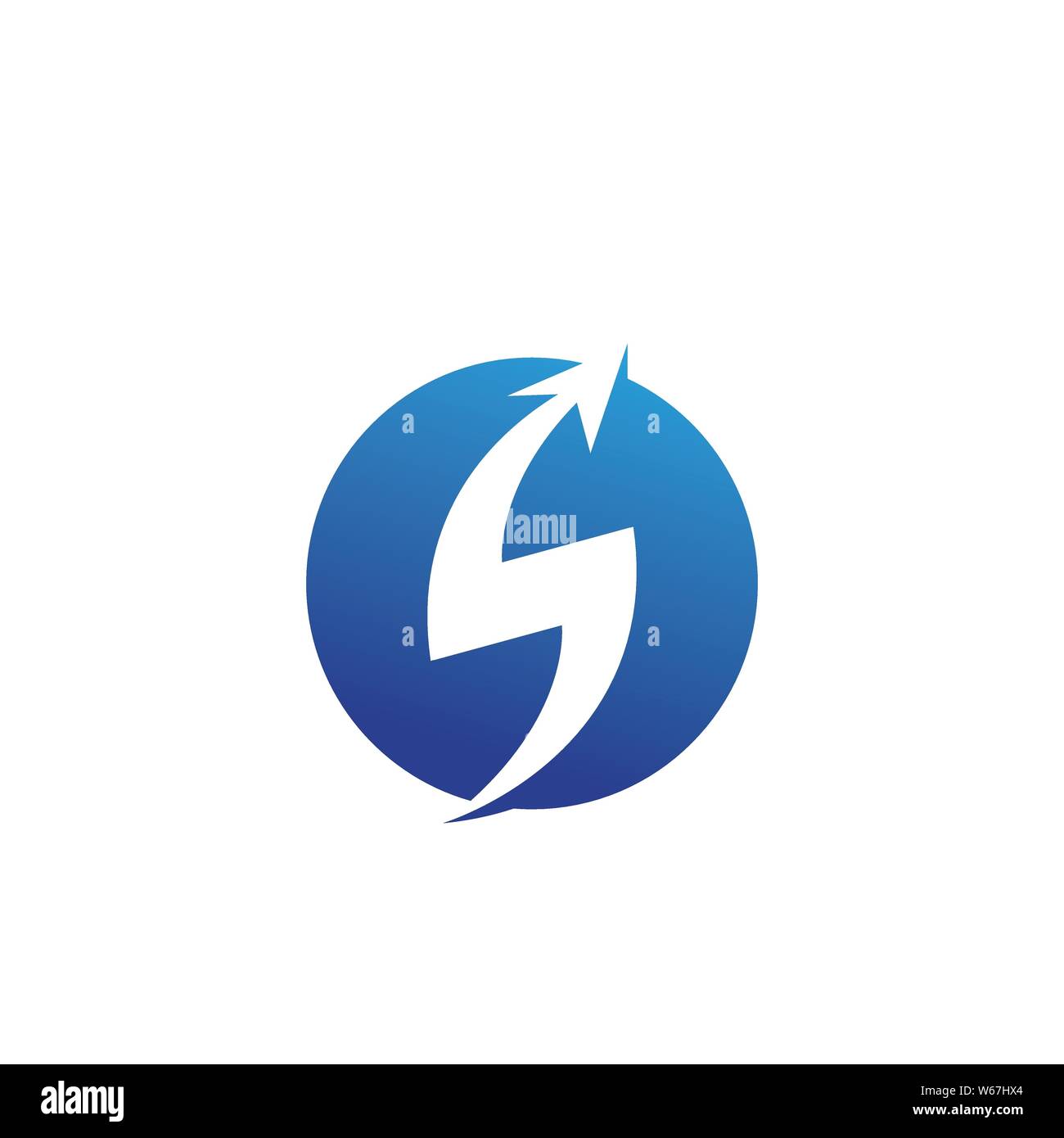 Lightning bolt flash thunderbolt icons vectors Stock Vector Image & Art