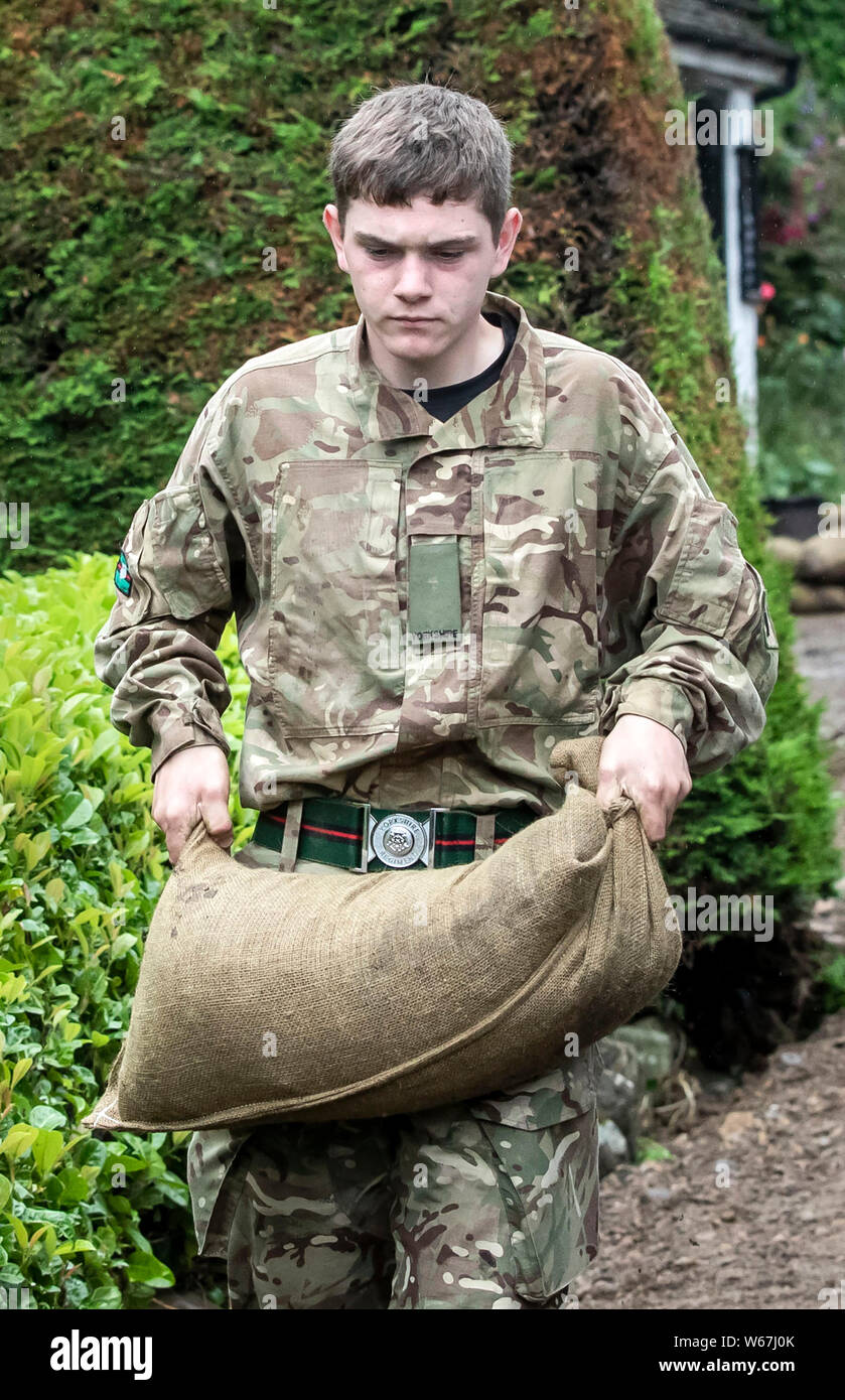 2 sand bags Stock Photo - Alamy