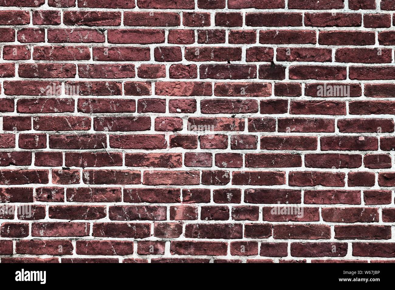 Detailed old and weathered vintage brick wall in high resolution Stock ...