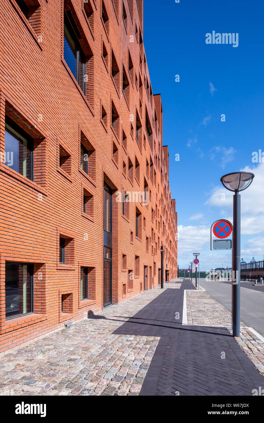 Pier47, designed by Lundgaard & Tranberg, completed 2016; Langelinie Allé, Copenhagen, Denmark Stock Photo
