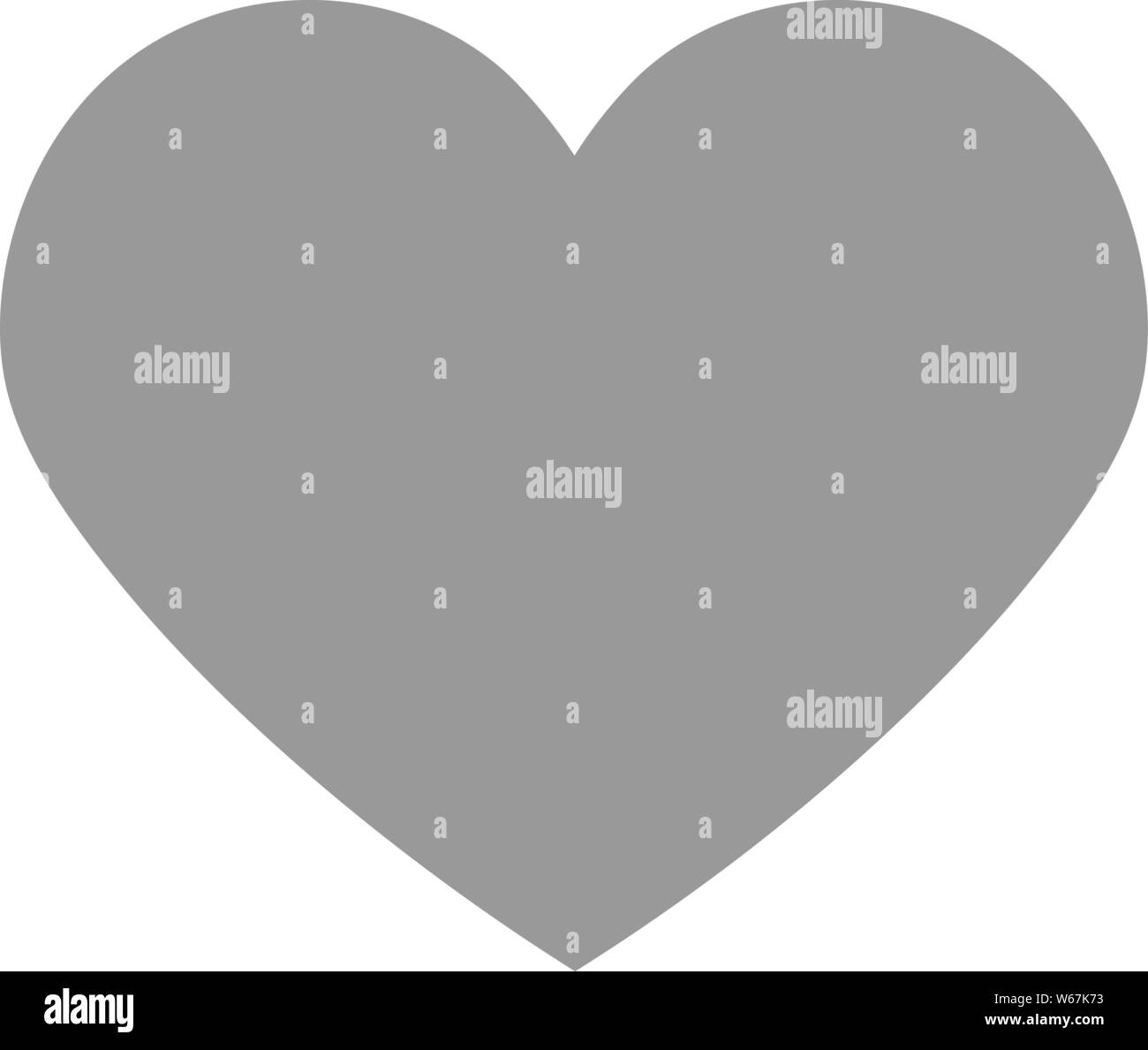 Heart icon gray for different design ,vector eps 10 Stock Vector Image ...