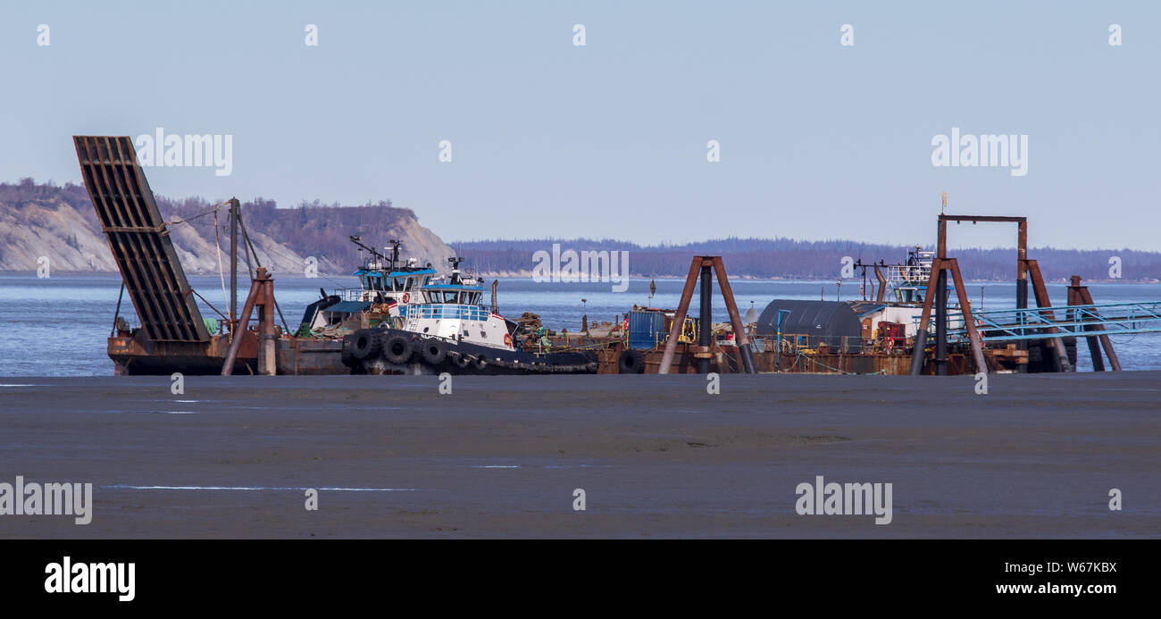 Point Inlet Alaska Point woronzof hi-res stock photography and images - Alamy