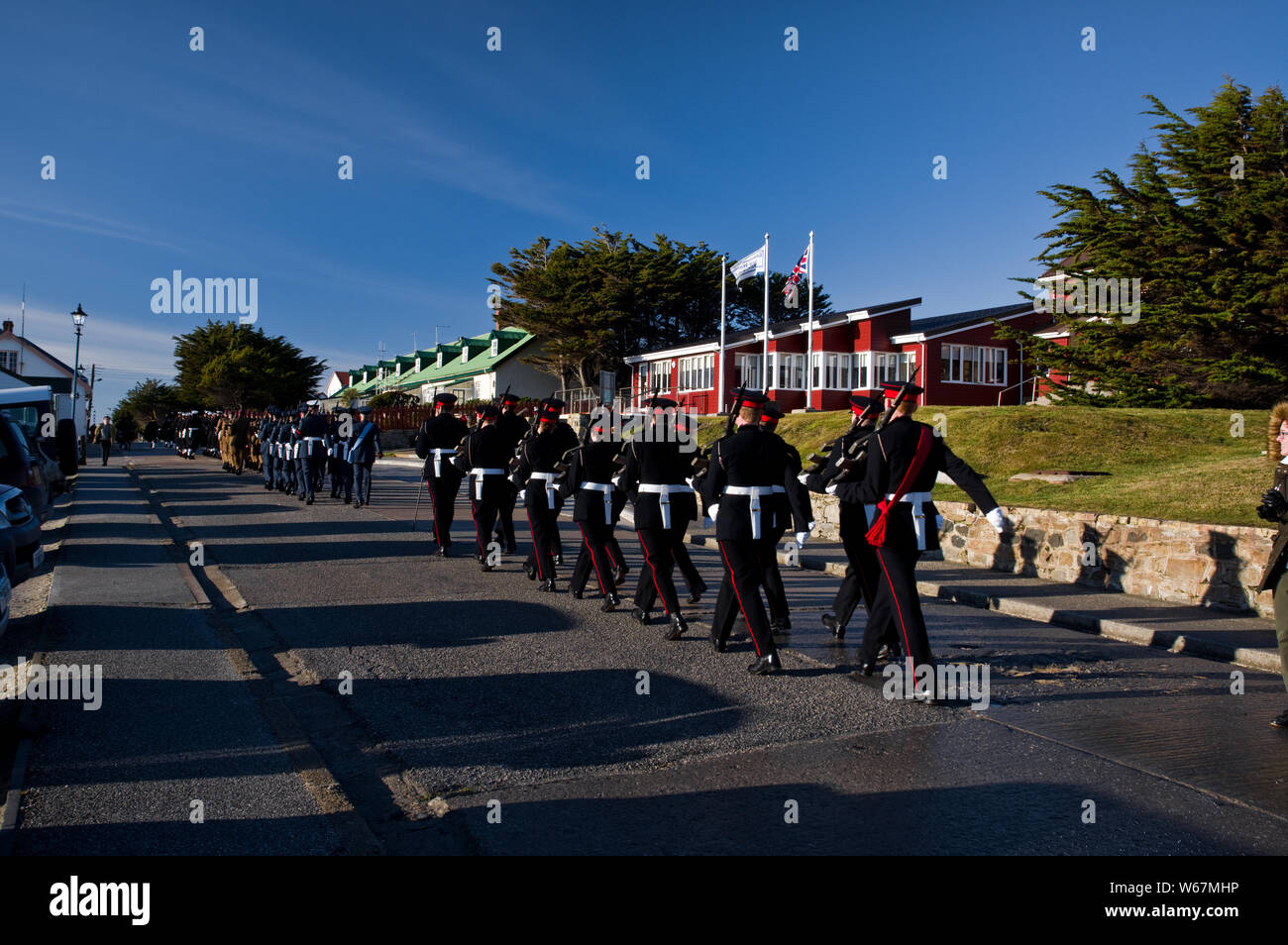 Falkland islands stanley falklands war hi-res stock photography and ...