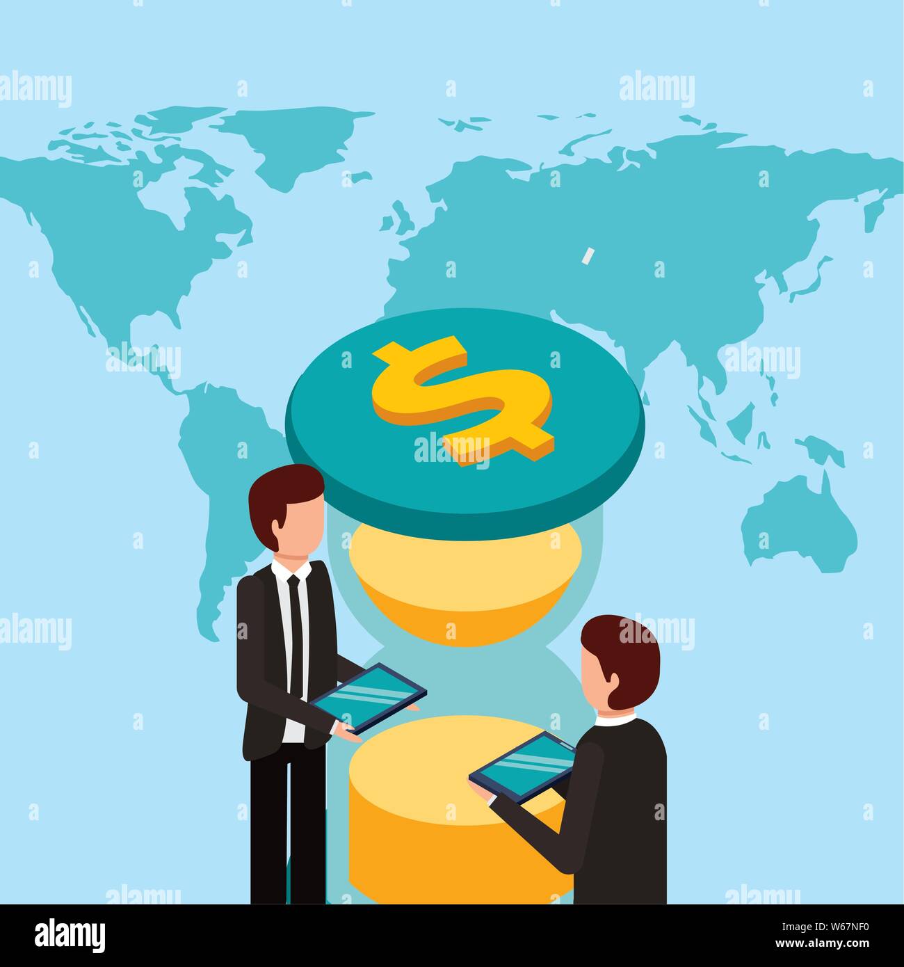 Money icon and businessman design Stock Vector Image & Art - Alamy
