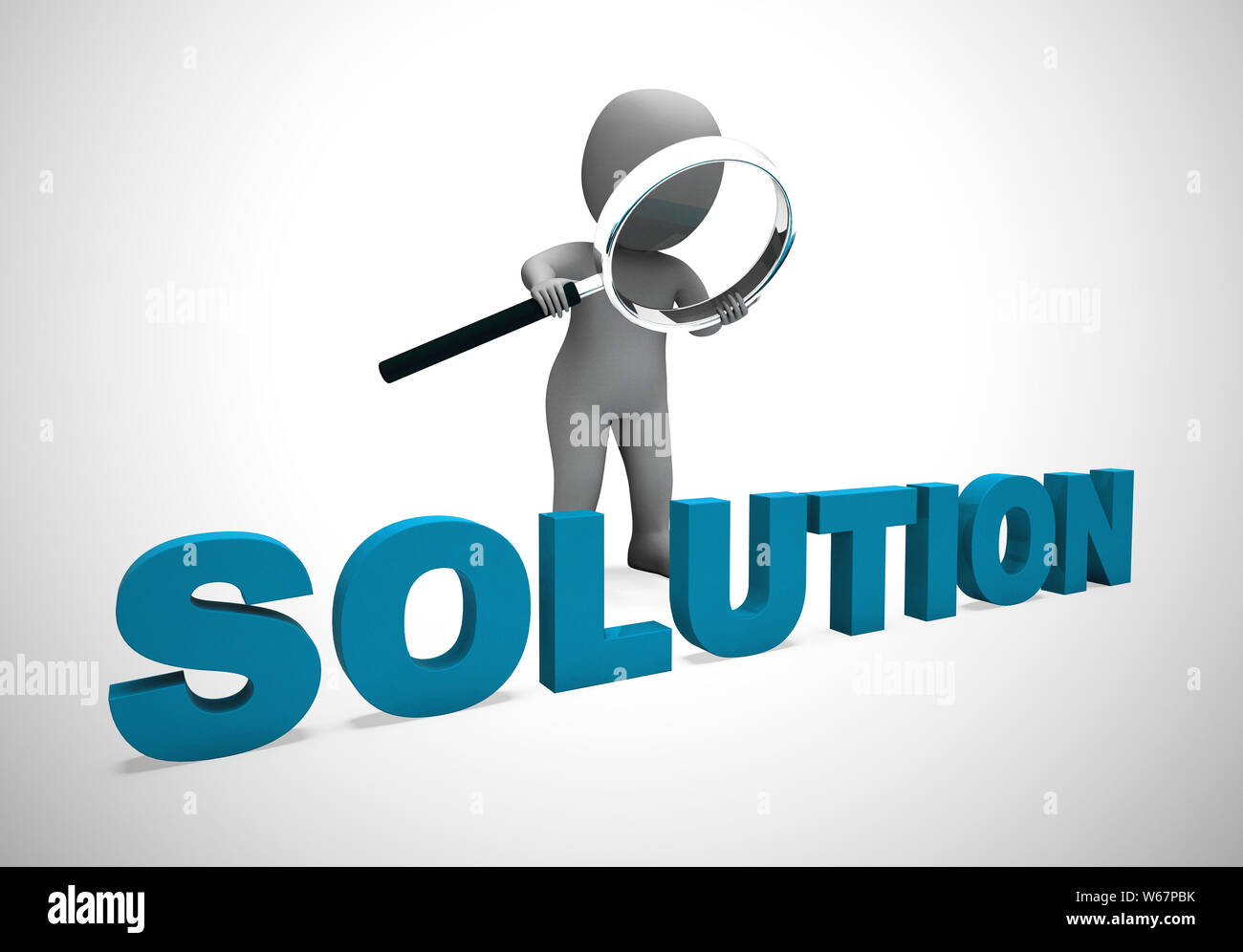 Solution concept icon means resolving and unravelling a problem ...