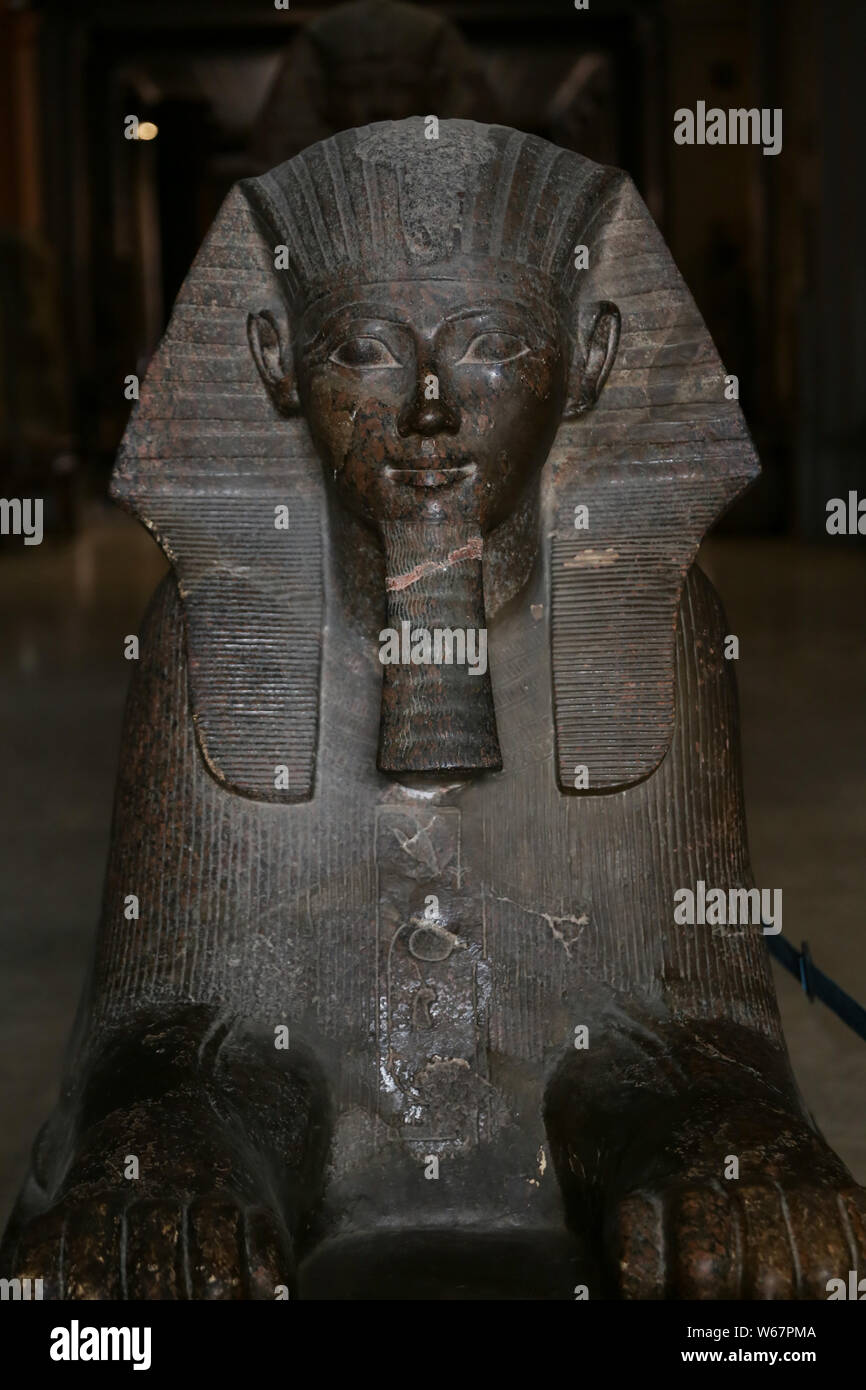 Sphinx in Egyptian Museum, Cairo City, Egypt Stock Photo Alamy
