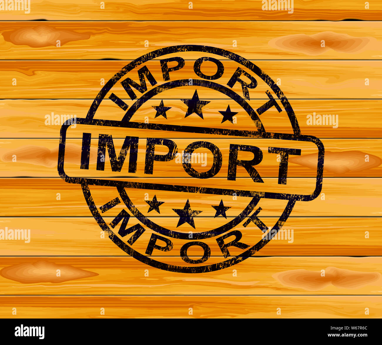 Import concept icon means importing goods for business. International ...