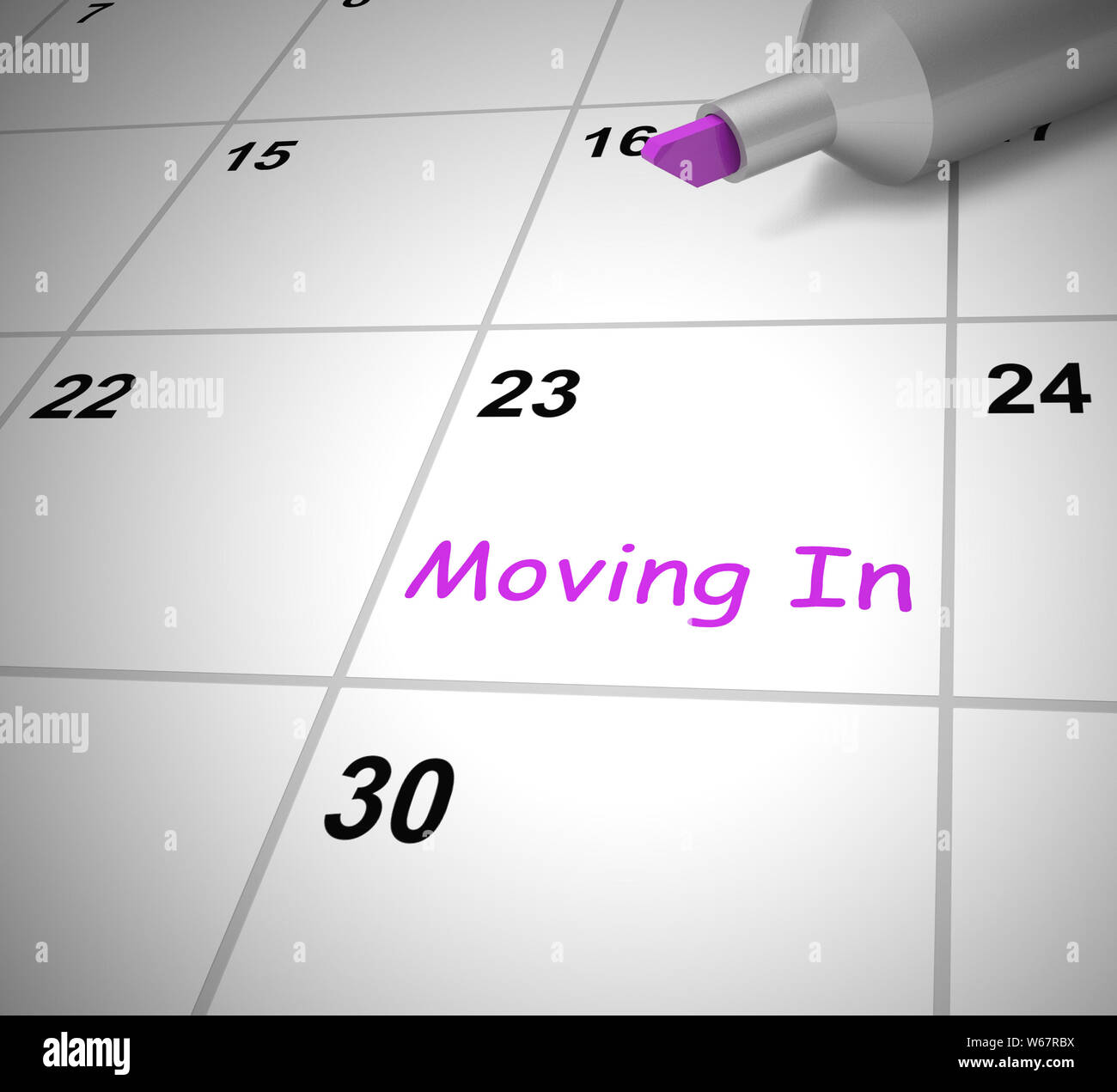 Moving in concept icon means relocating using delivery transport ...