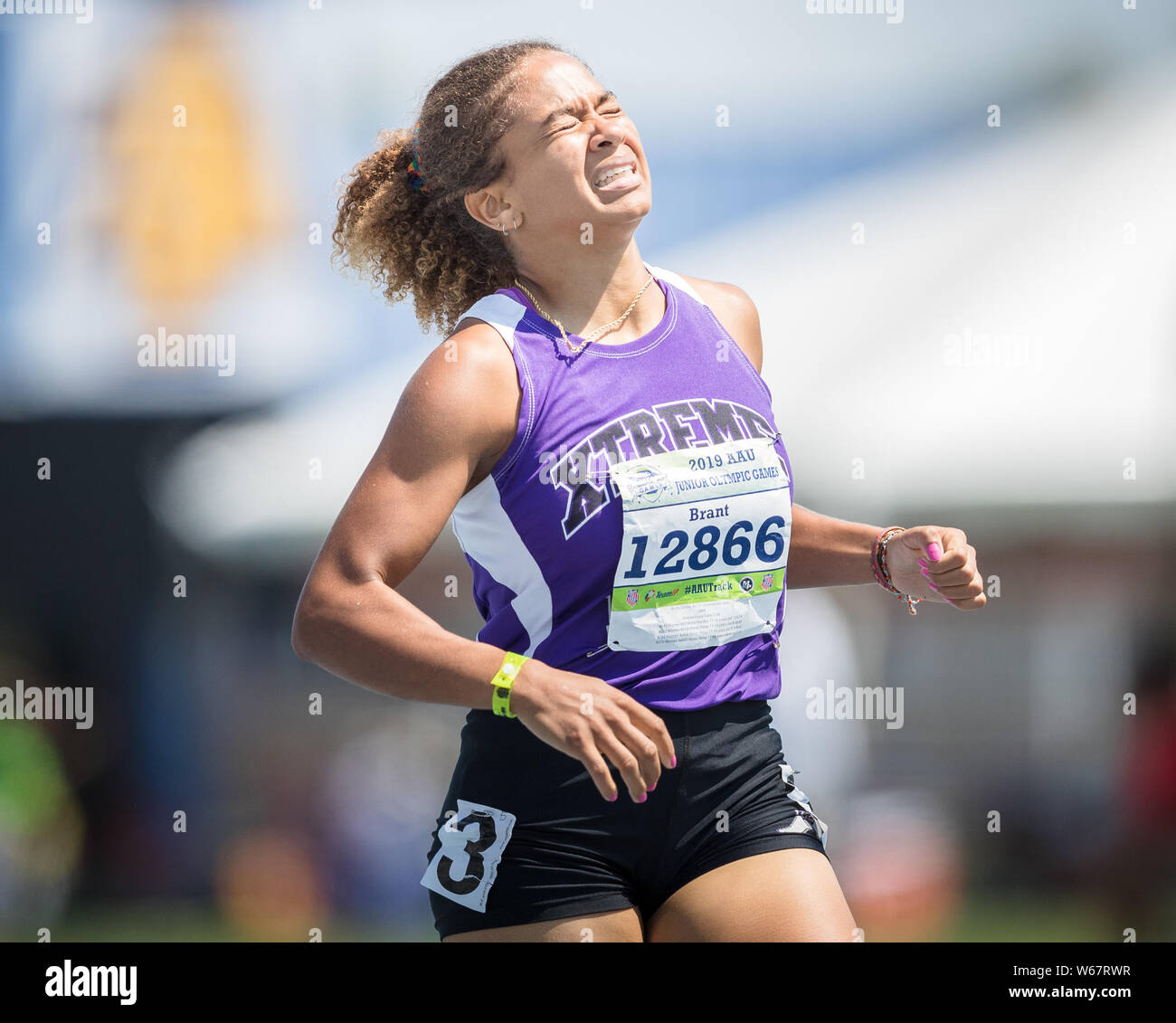 Greensboro, North Carolina, USA. 29th July, 2019. Talitha Brant of