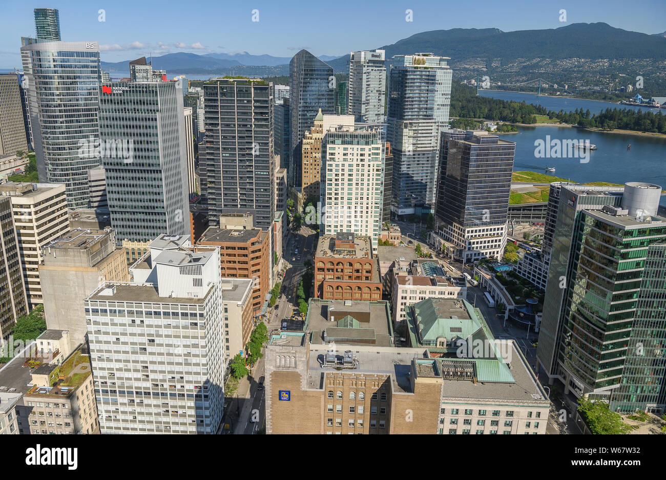 Vancouver, British Columbia, Canada Stock Photo