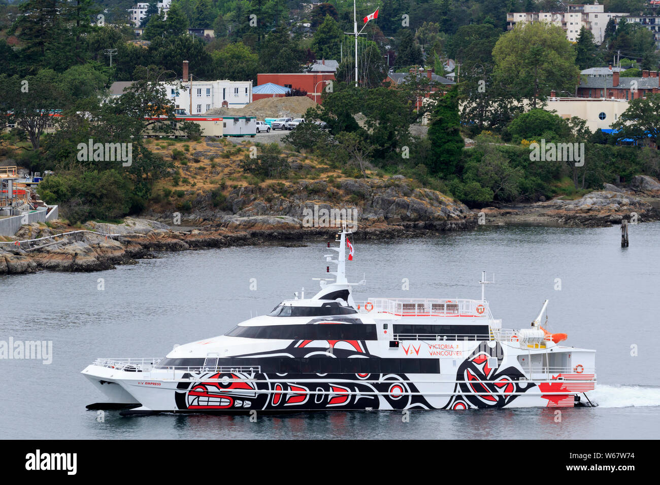 VancouverVictoria Ferry,, Vancouver Island, British Columbia, USA