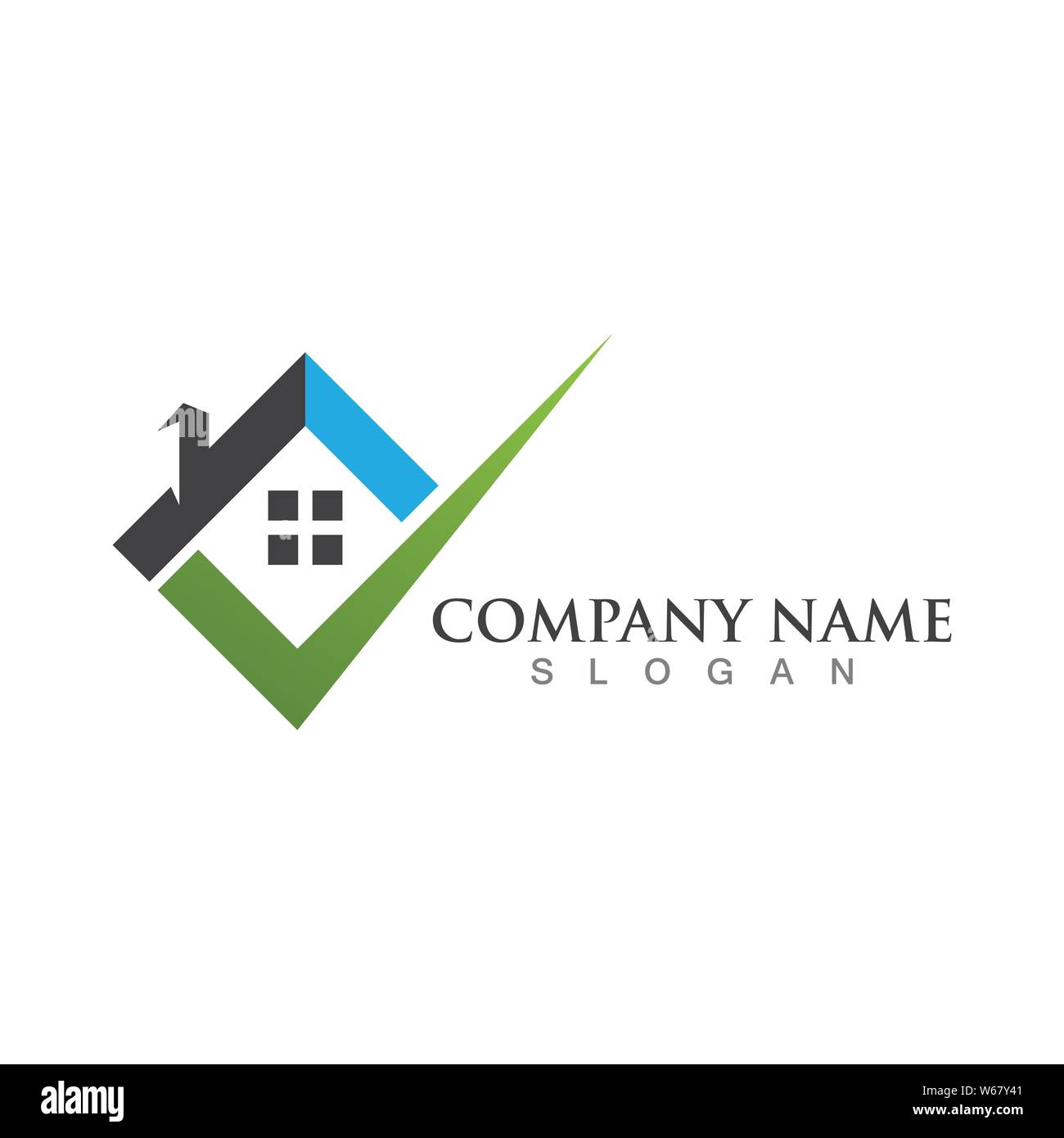 Home logo and symbol , Property and Construction Logo design Stock ...