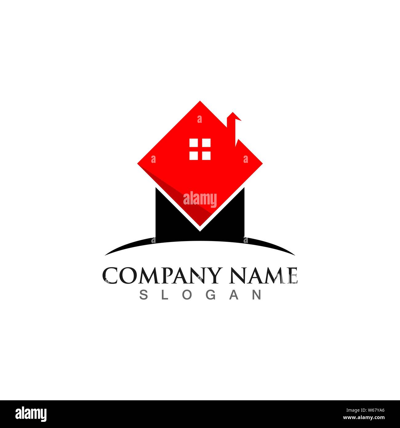 Home logo and symbol , Property and Construction Logo design Stock ...