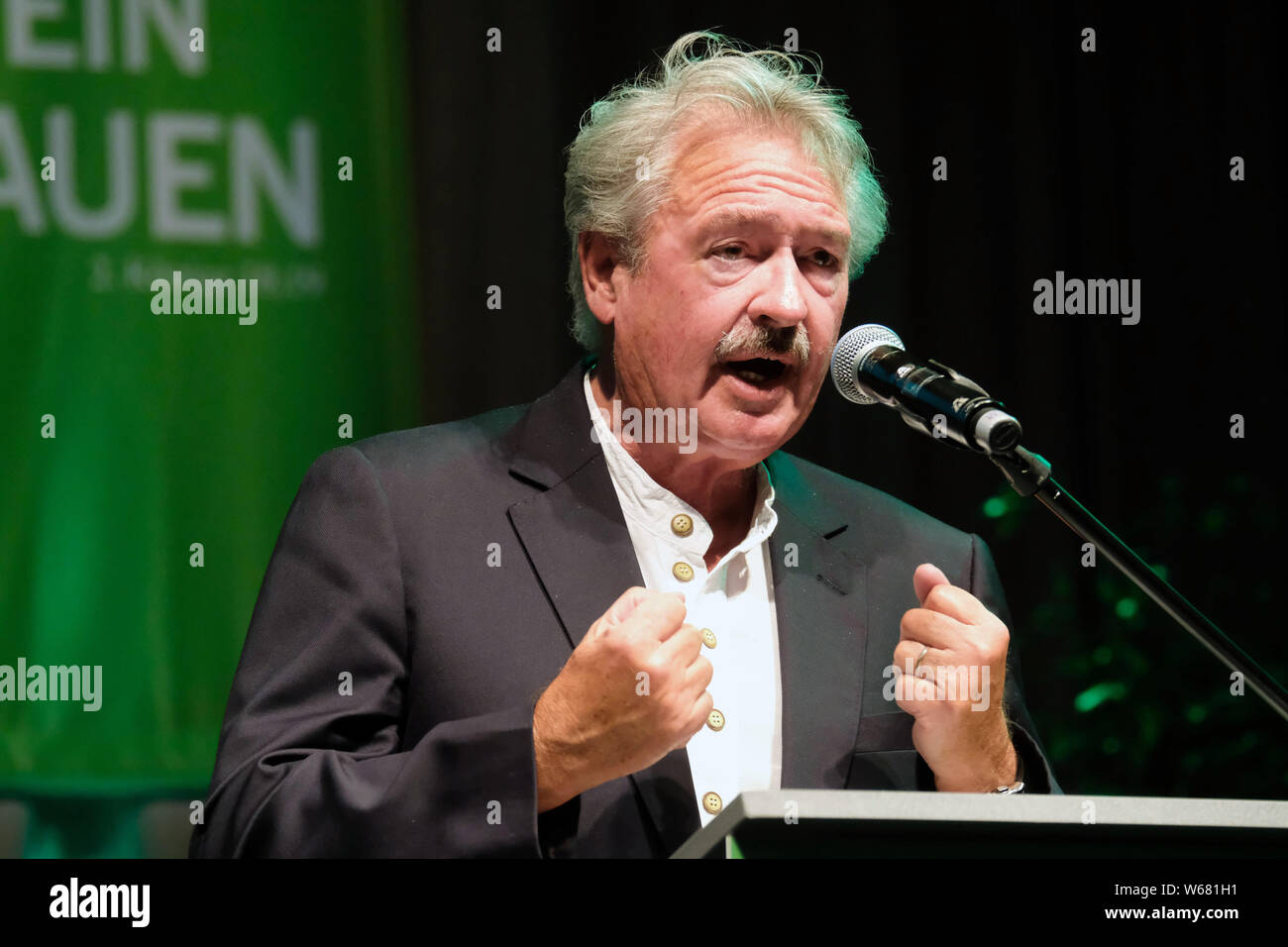 Dortmund / Germany, 22 June 2019. JEAN ASSELBORN, Luxembourg Foreign Minister, since 2014 also Minister for Immigration and Asylum. Speech at the Protestant Church Congress 2019 in Dortmund Stock Photo