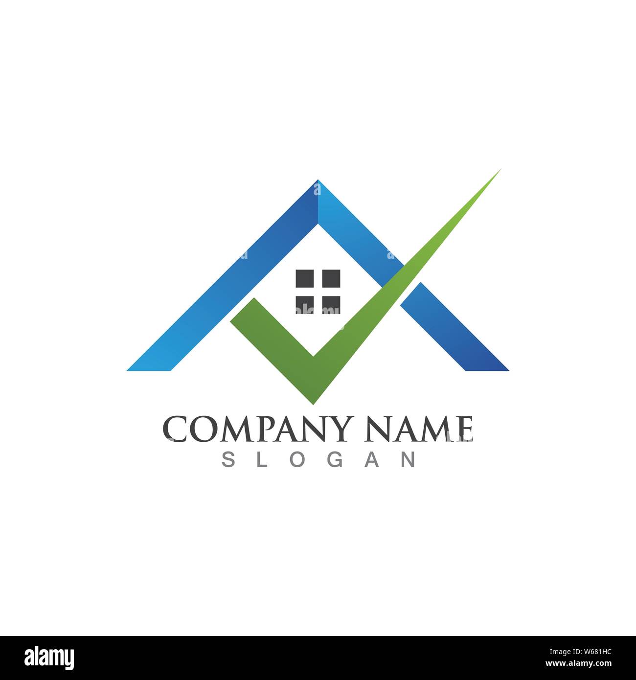 Home logo and symbol , Property and Construction Logo design Stock ...