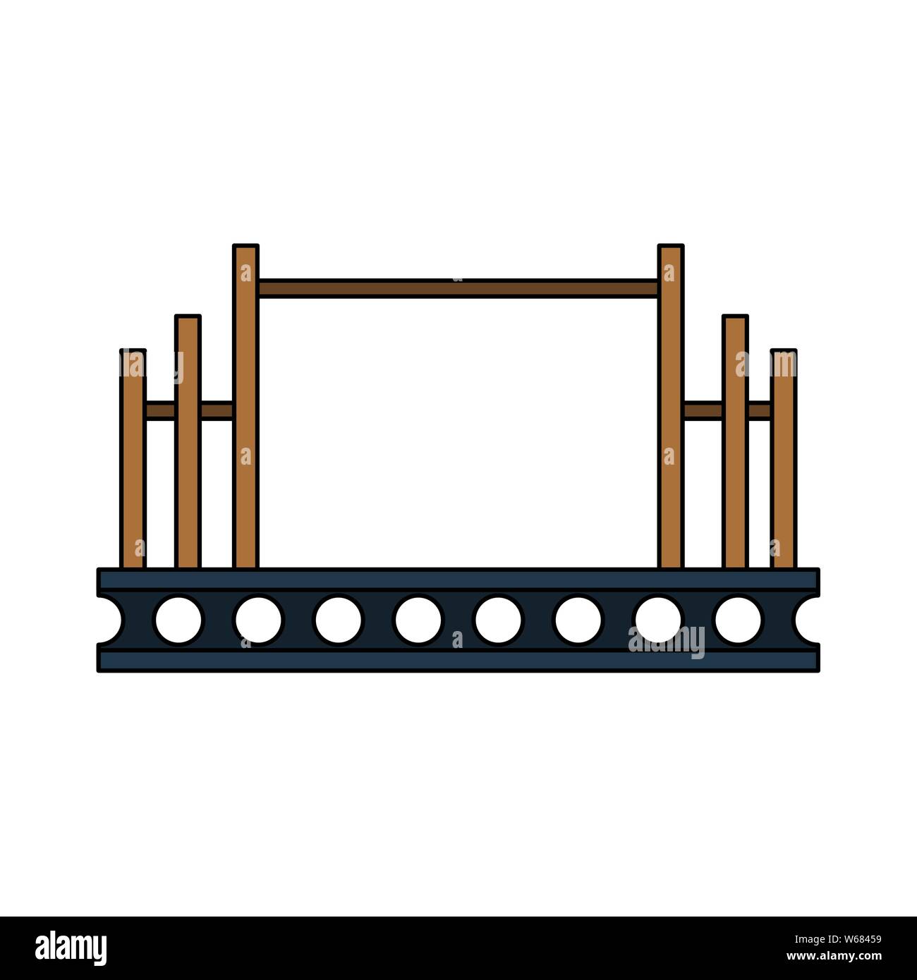 construction architectural engineering work cartoon Stock Vector Image ...