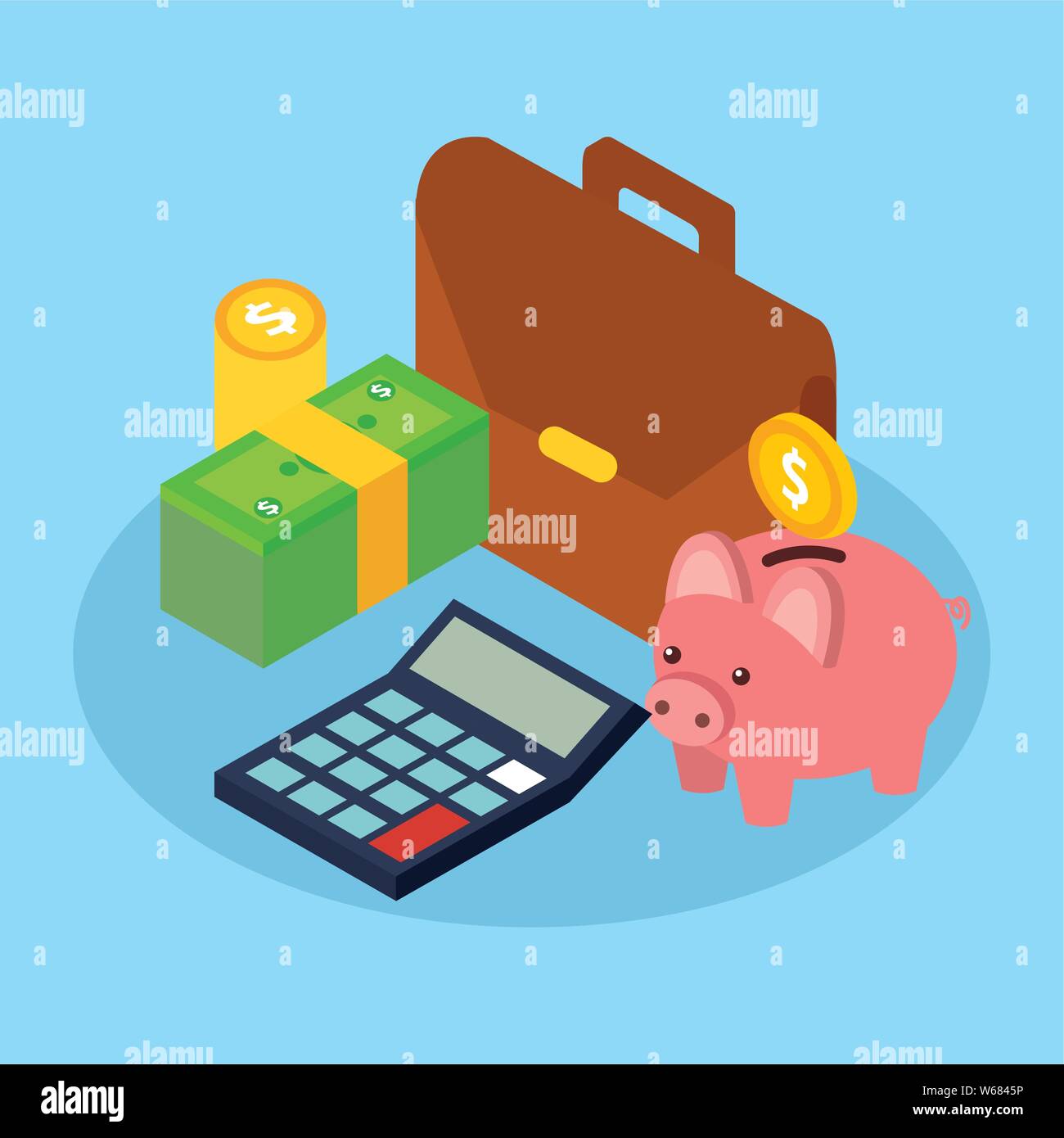 Money and financial icon set design Stock Vector Image & Art - Alamy